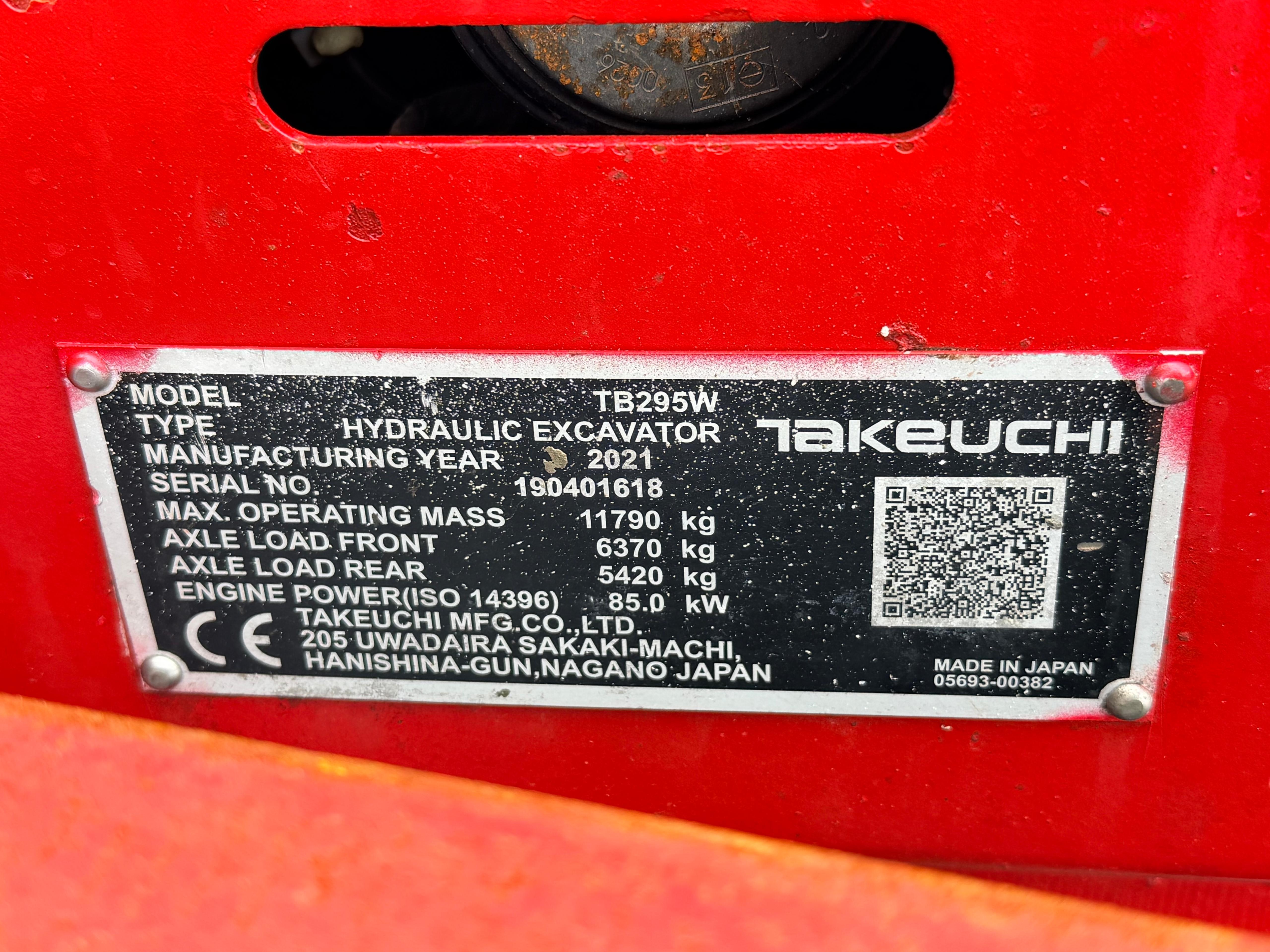 Gebraucht Takeuchi TB295W inkl. SW, GRL