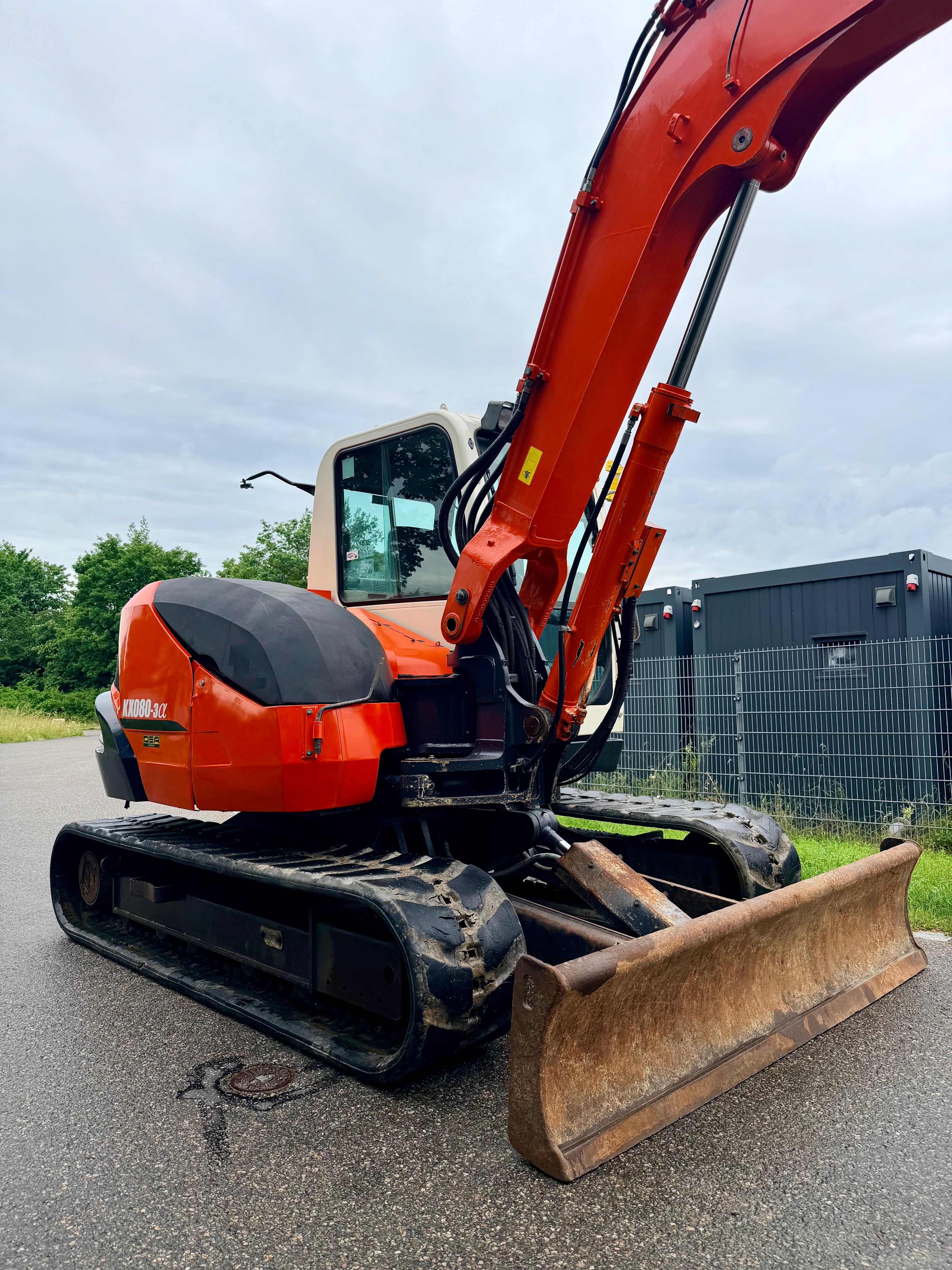 Gebraucht Kubota KX080-3a inkl. GRL**3.327 h**