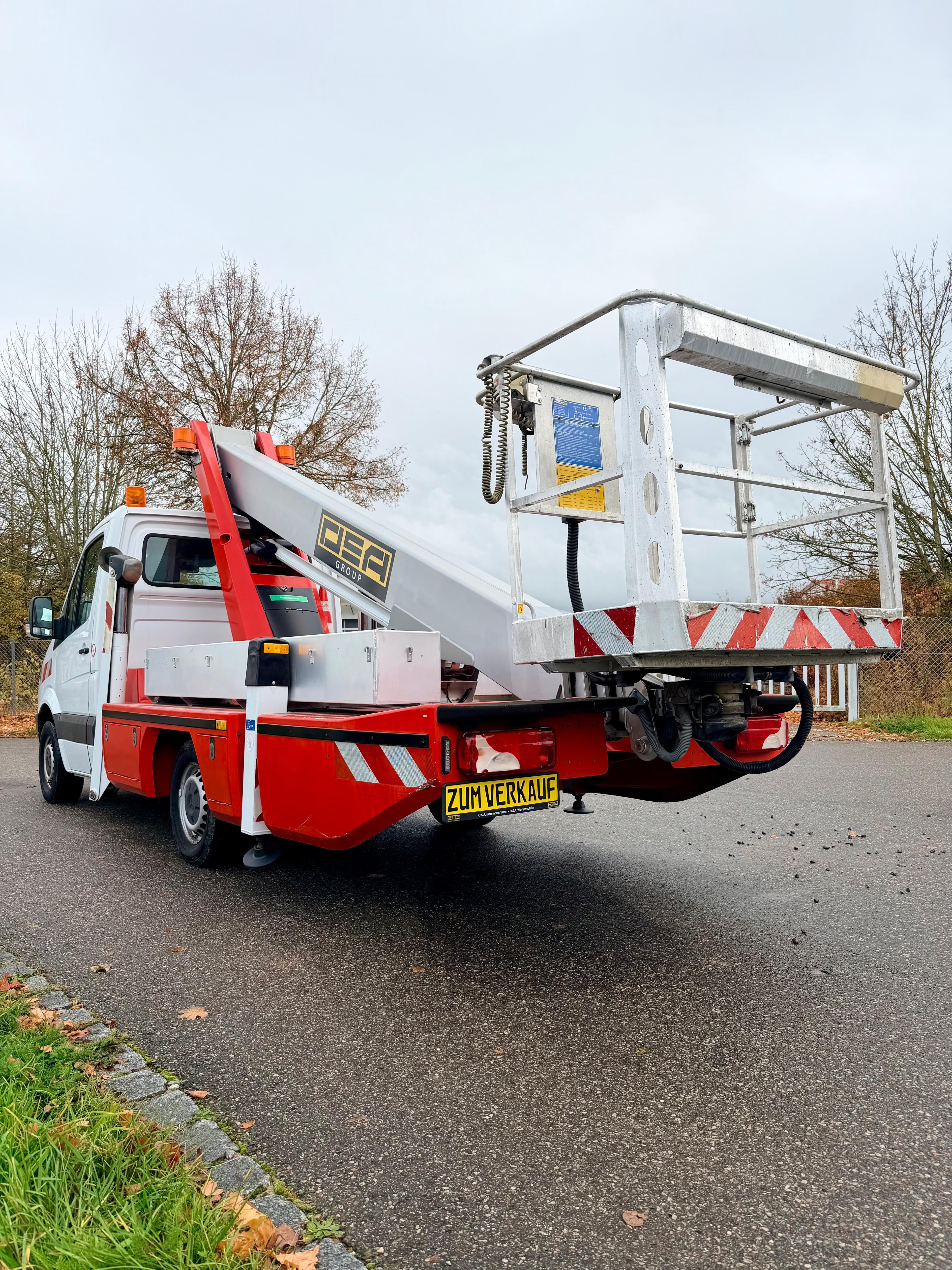 Gebraucht Hubarbeitsbühne Mercedes-Benz Palfinger TA 21 B - 21 m