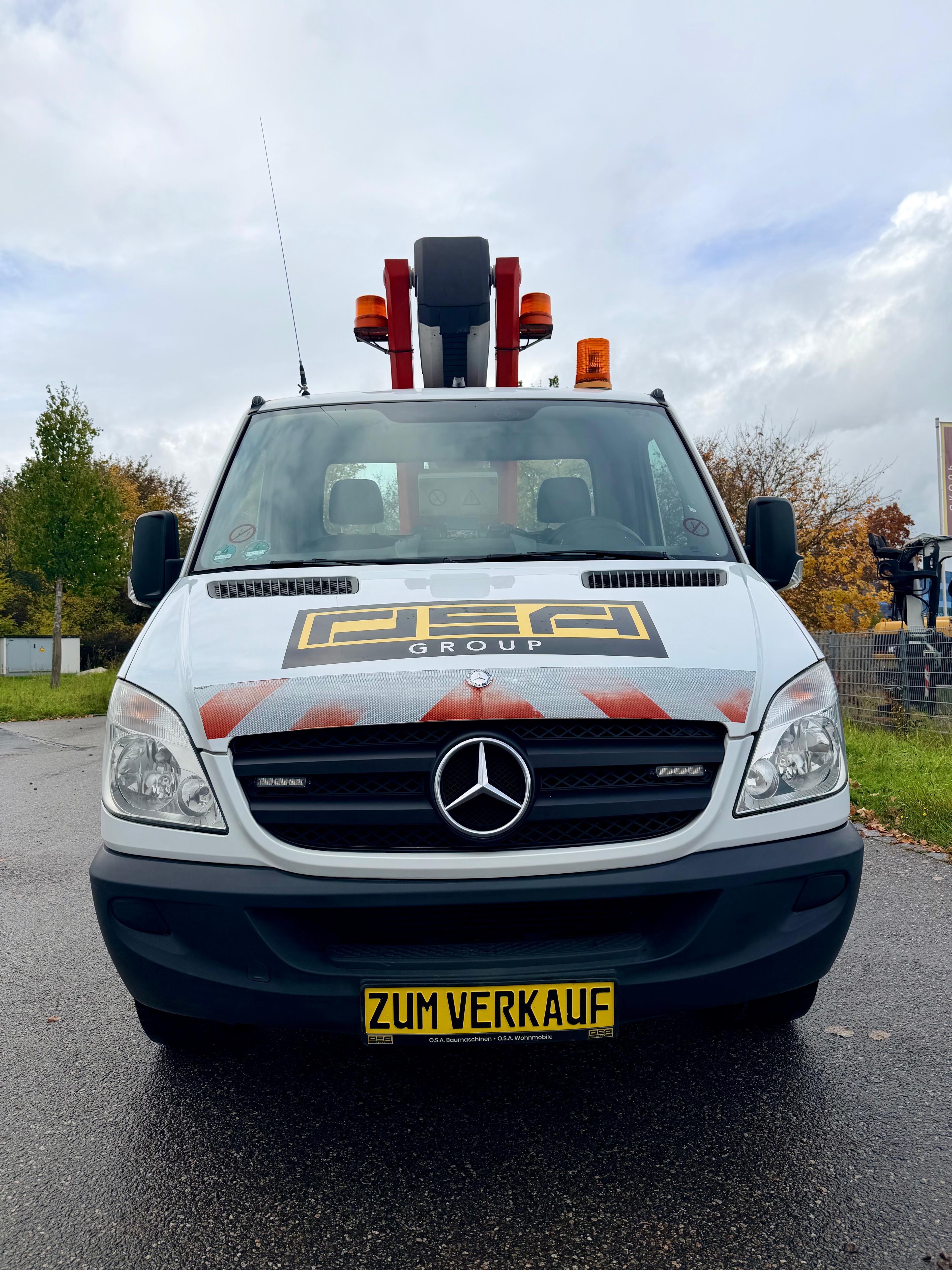 Gebraucht Hubarbeitsbühne Mercedes-Benz Palfinger TA 21 B - 21 m