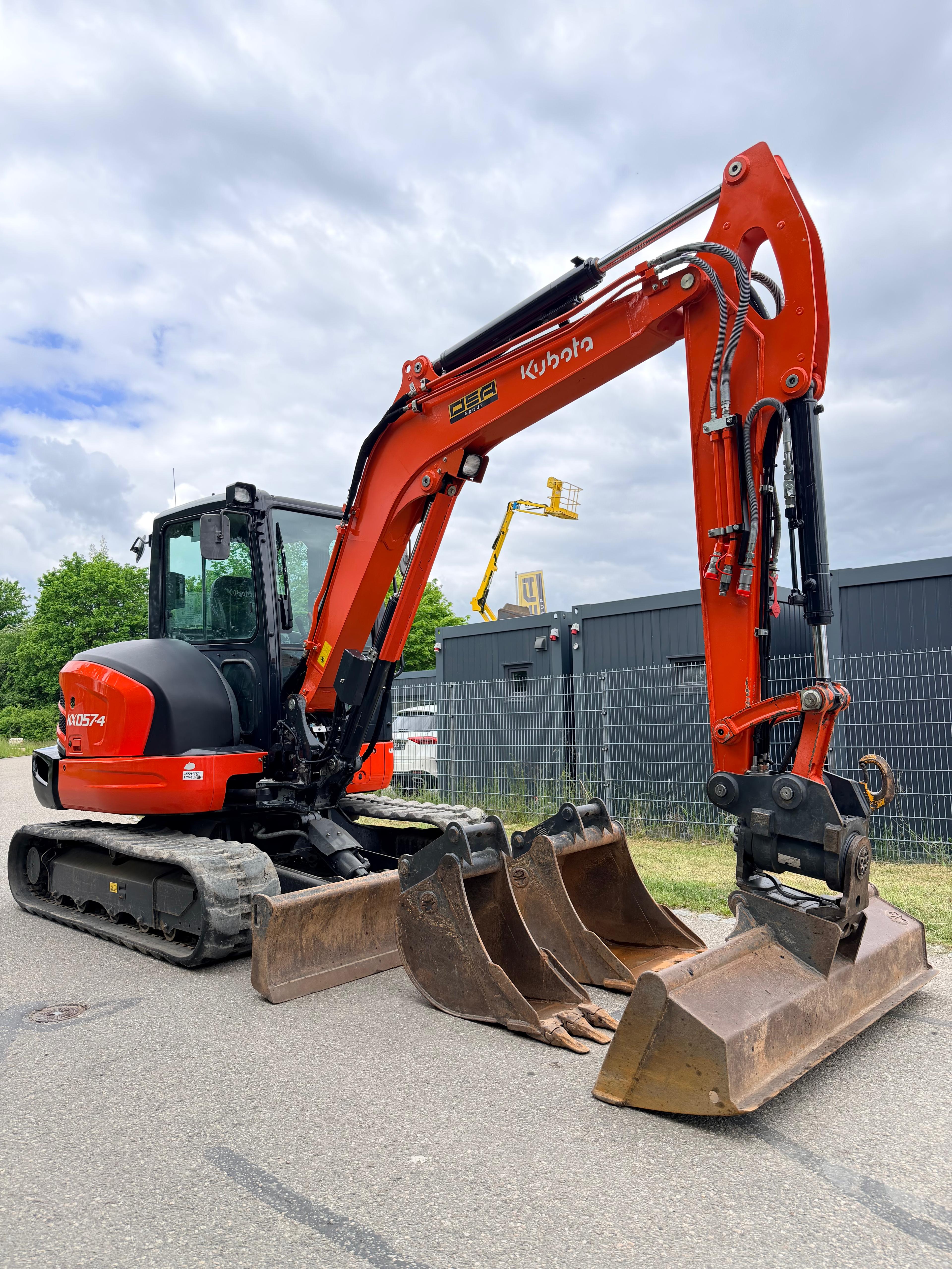 Gebraucht Kubota KX057-4*Powertilt, GRL, 2x Tieflöffel*2.240 h*