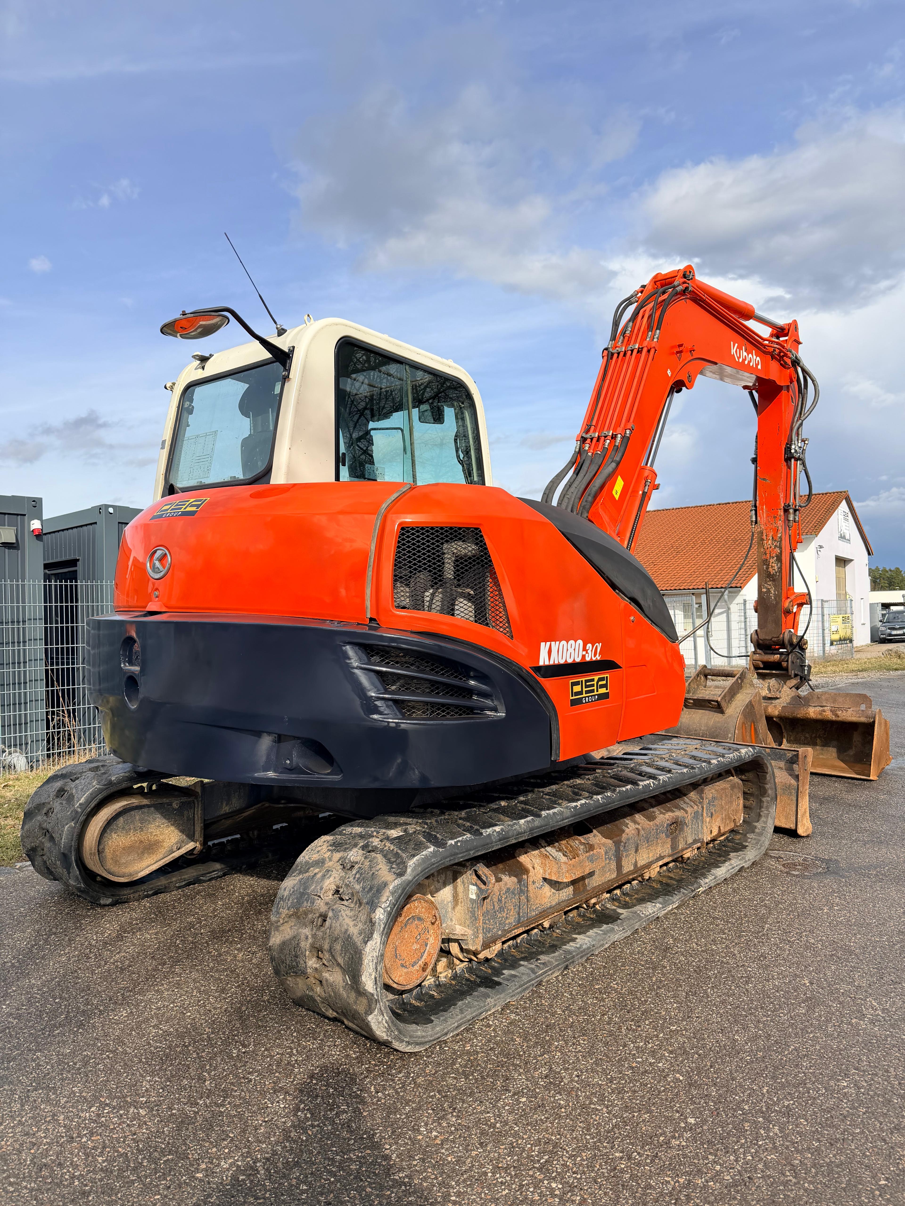 Gebraucht Kubota KX080-3 inkl. SW, GRL, TL