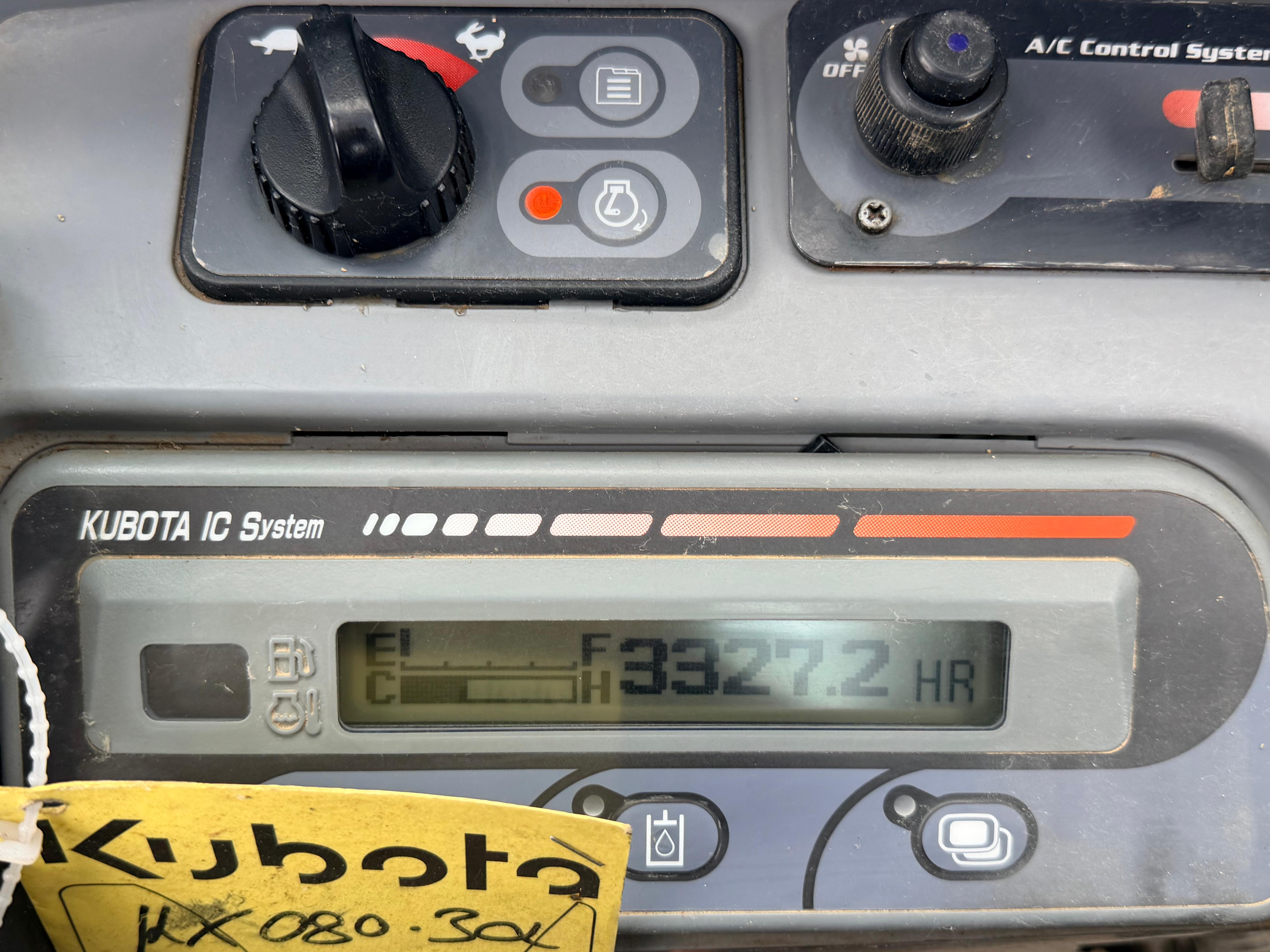 Gebraucht Kubota KX080-3a inkl. GRL**3.327 h**