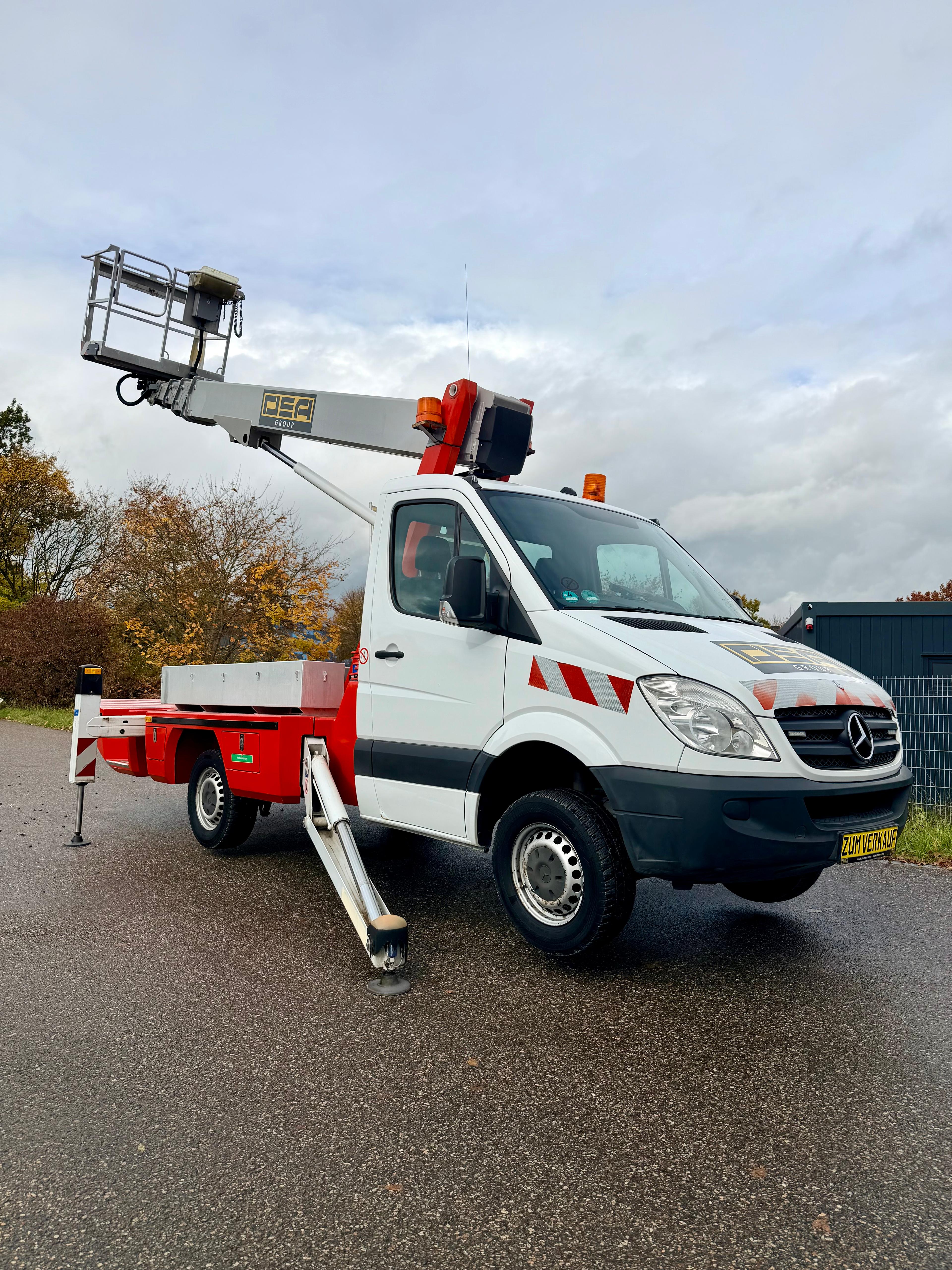 Gebraucht Hubarbeitsbühne Mercedes-Benz Palfinger TA 21 B - 21 m