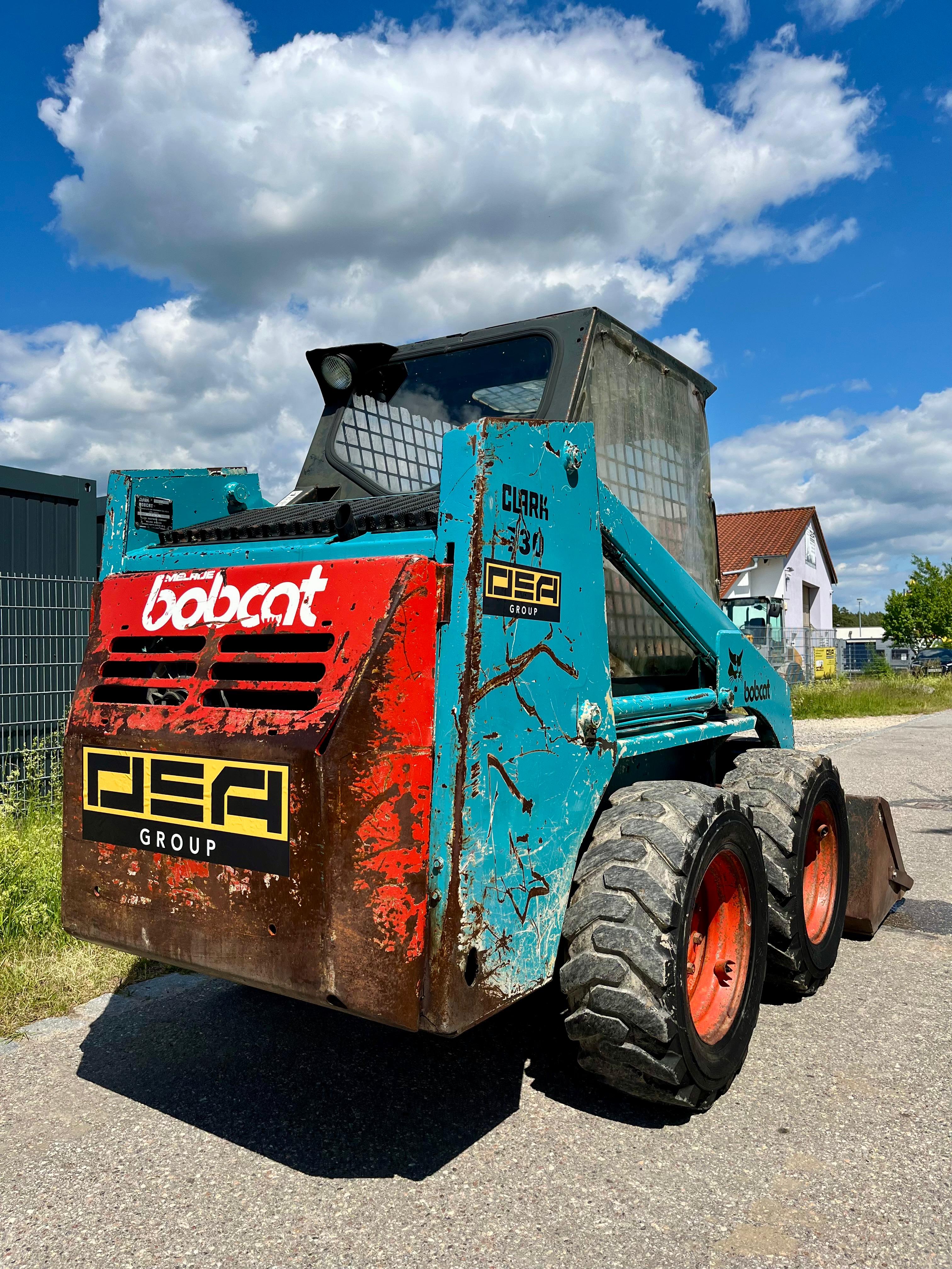 Gebraucht Bobcat Clark 731 inkl. Schnellwechsler, Schaufel