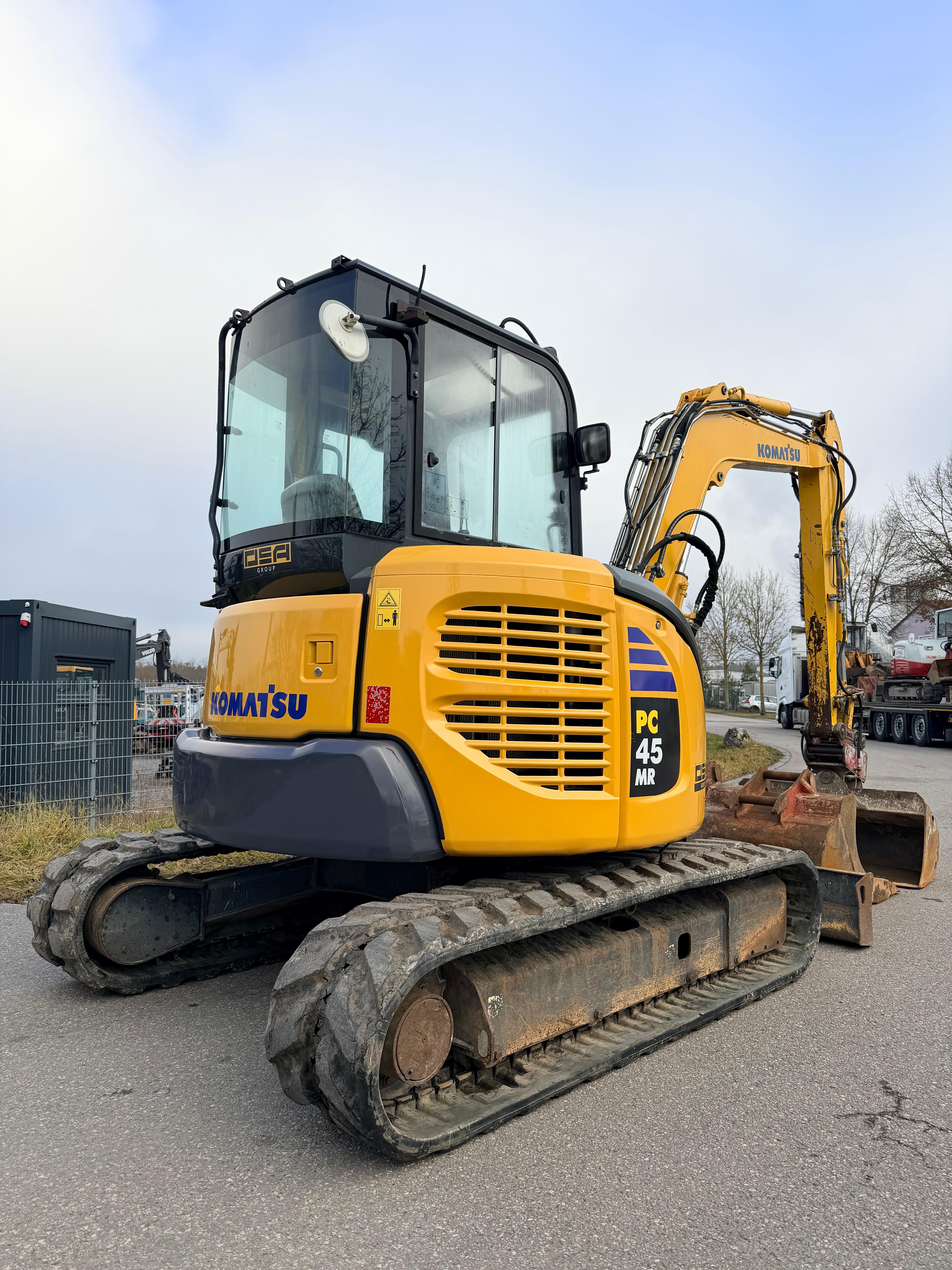 Gebraucht Komatsu PC45MR-3 inkl. GRL, 2x TL