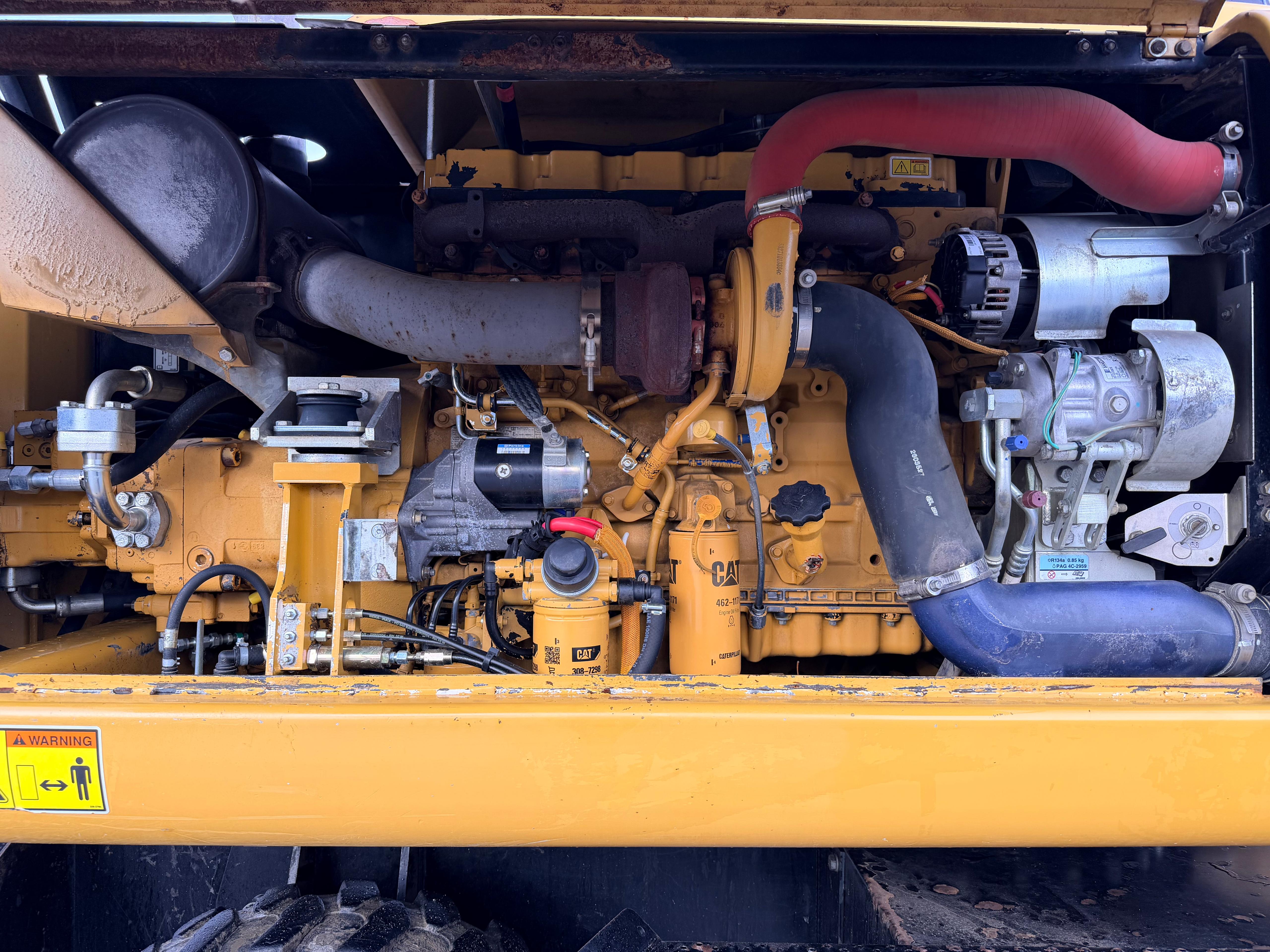 Gebraucht CAT M316D inkl. Schild und Pratzen**Tieflöffel**