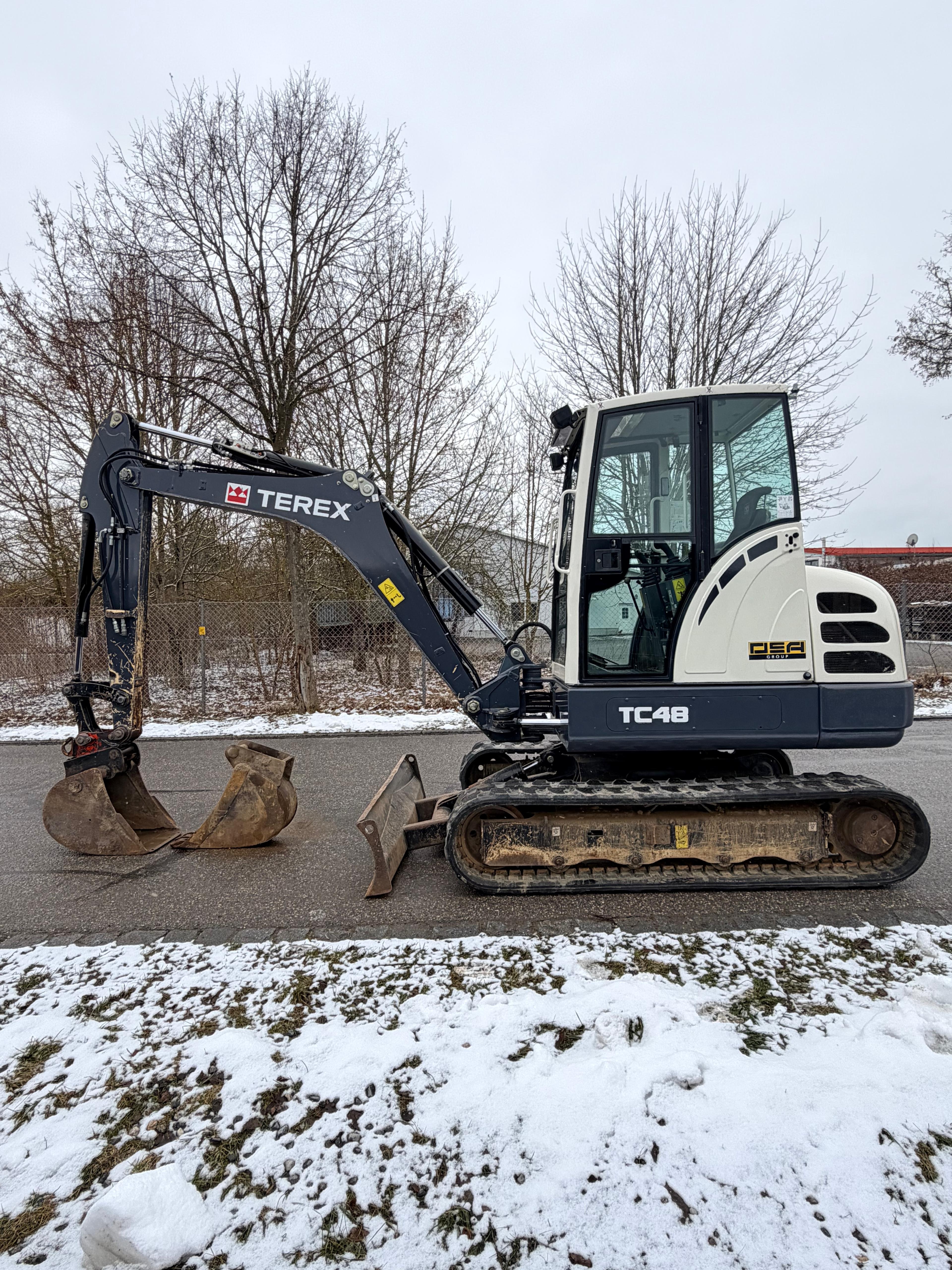 Gebraucht Terex TW 48**SW, 2x Tieflöffel**