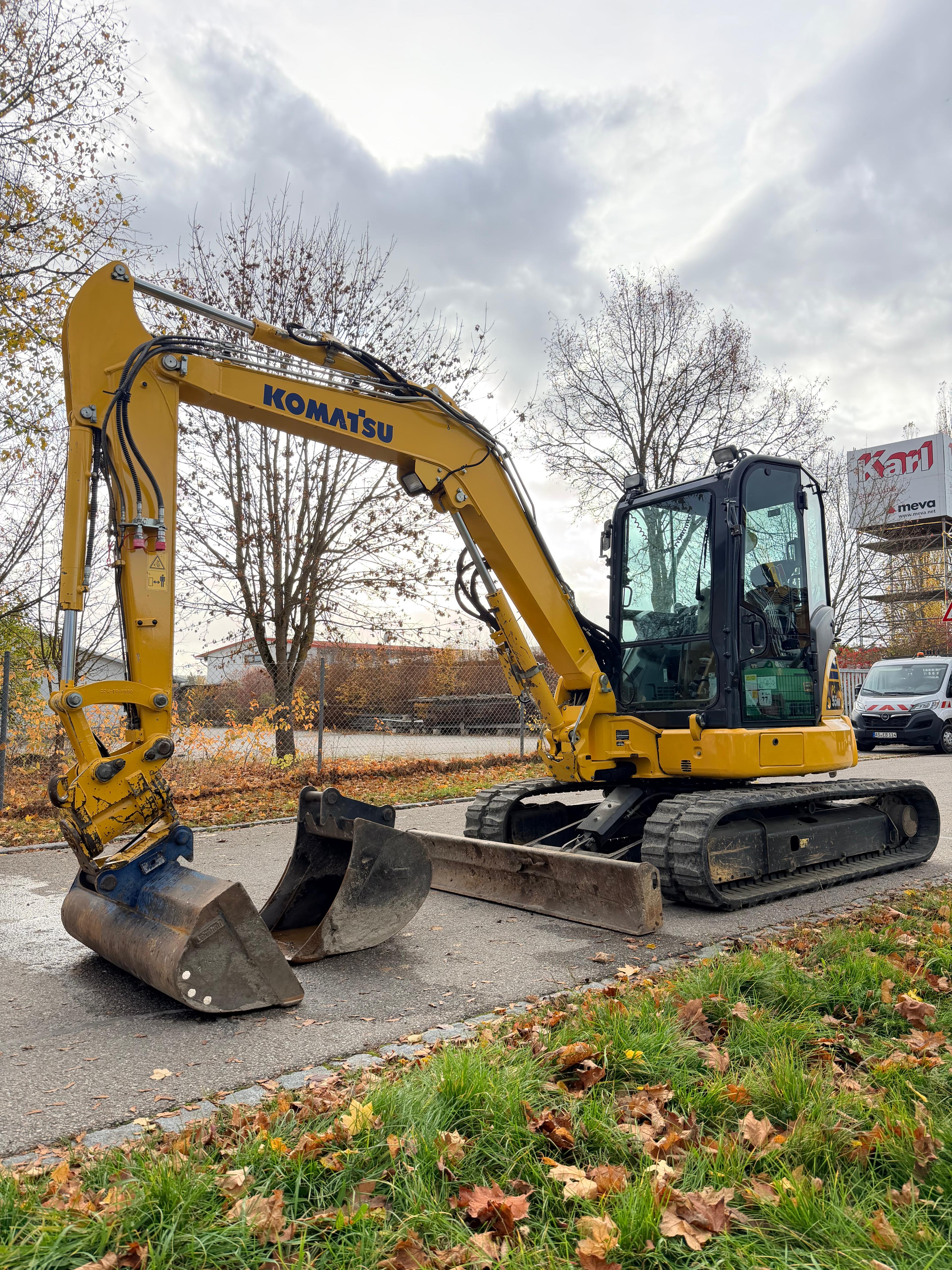 Gebraucht KOMATSU PC55MR**Powertilt, GRL, TL**neue Ketten**