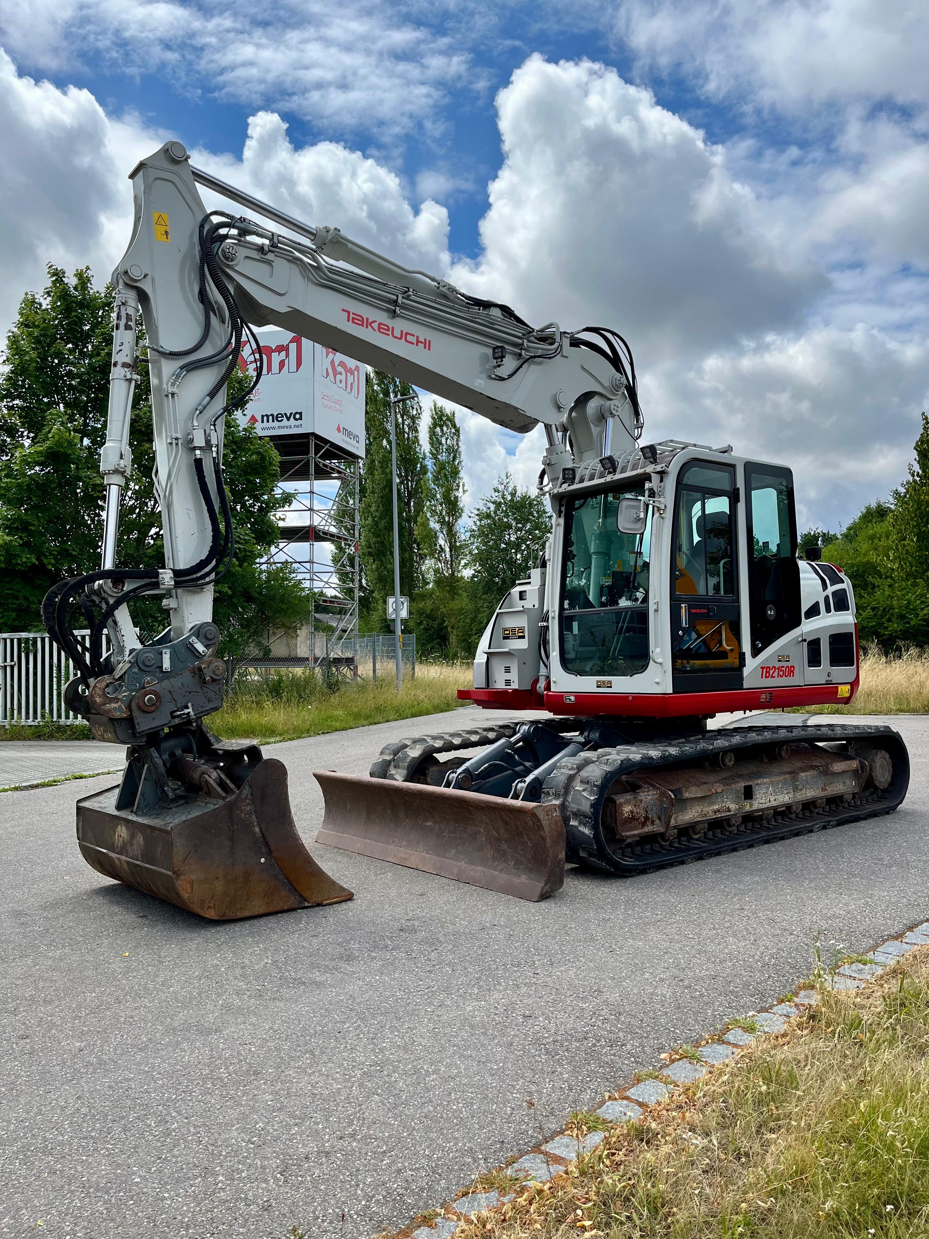 Gebraucht Takeuchi TB2150R**Bj. 2019**3.320 Std.** SW SW48, HS