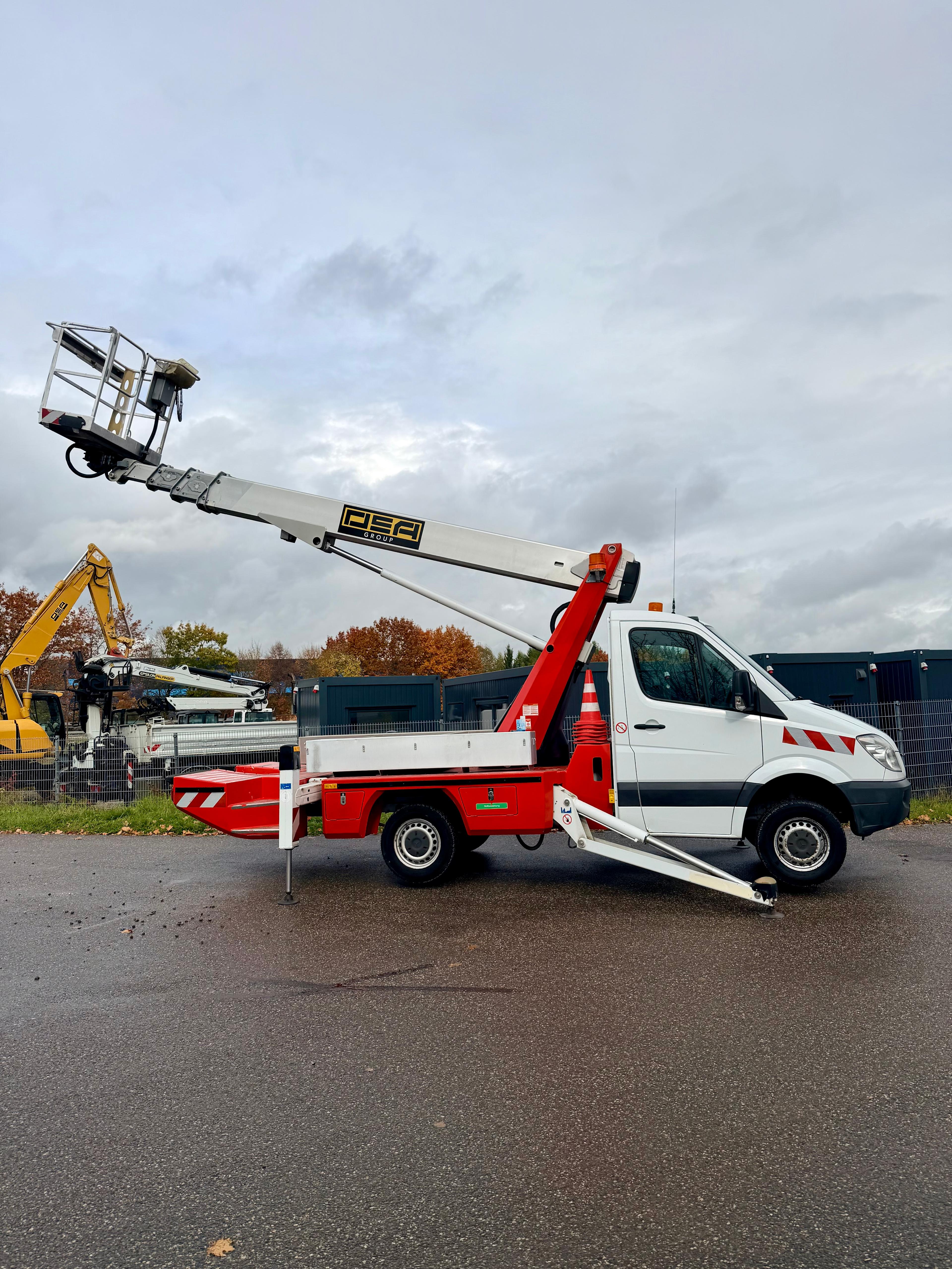 Gebraucht Hubarbeitsbühne Mercedes-Benz Palfinger TA 21 B - 21 m