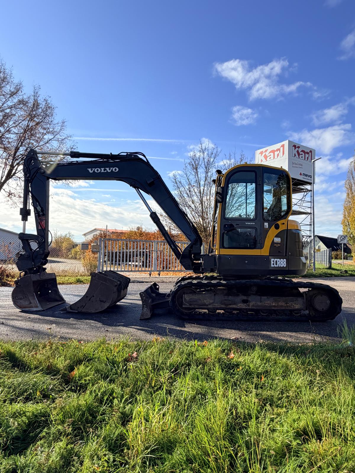 Gebraucht Volvo ECR88**5.800 h**HS, 2x TL**