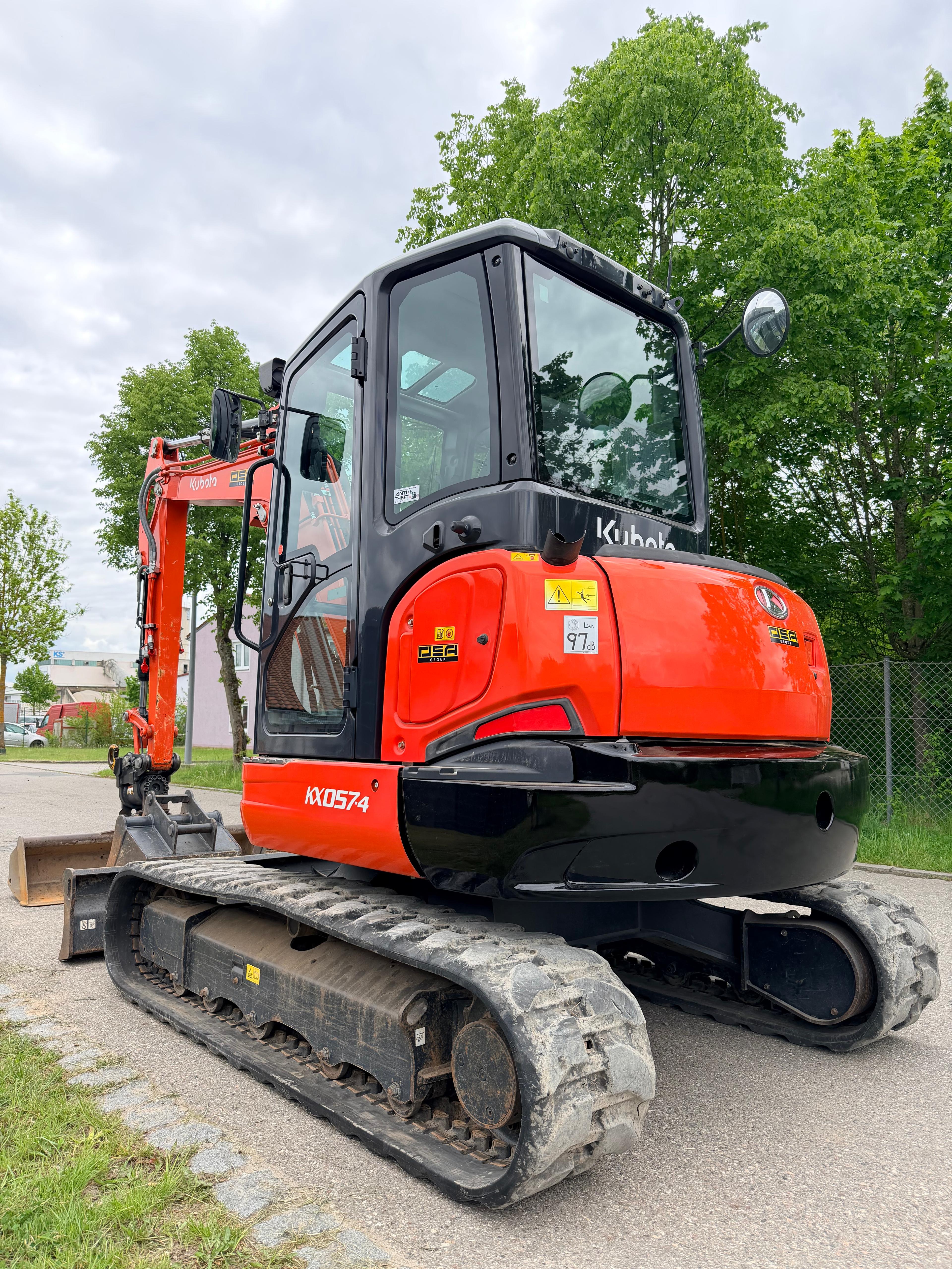Gebraucht Kubota KX057-4*Powertilt, GRL, 2x Tieflöffel*2.240 h*