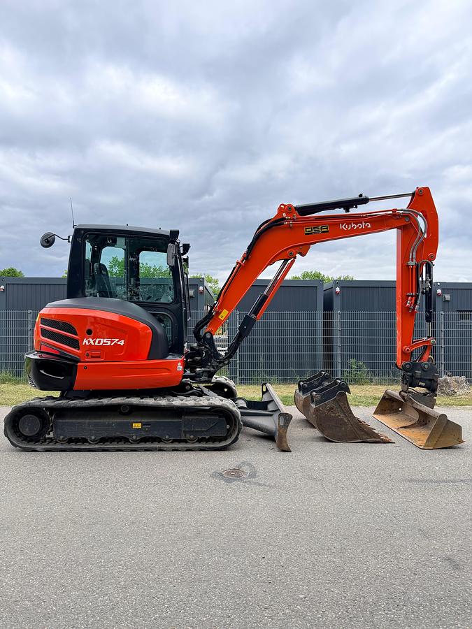 Gebraucht Kubota KX057-4*Powertilt, GRL, 2x Tieflöffel*2.240 h*