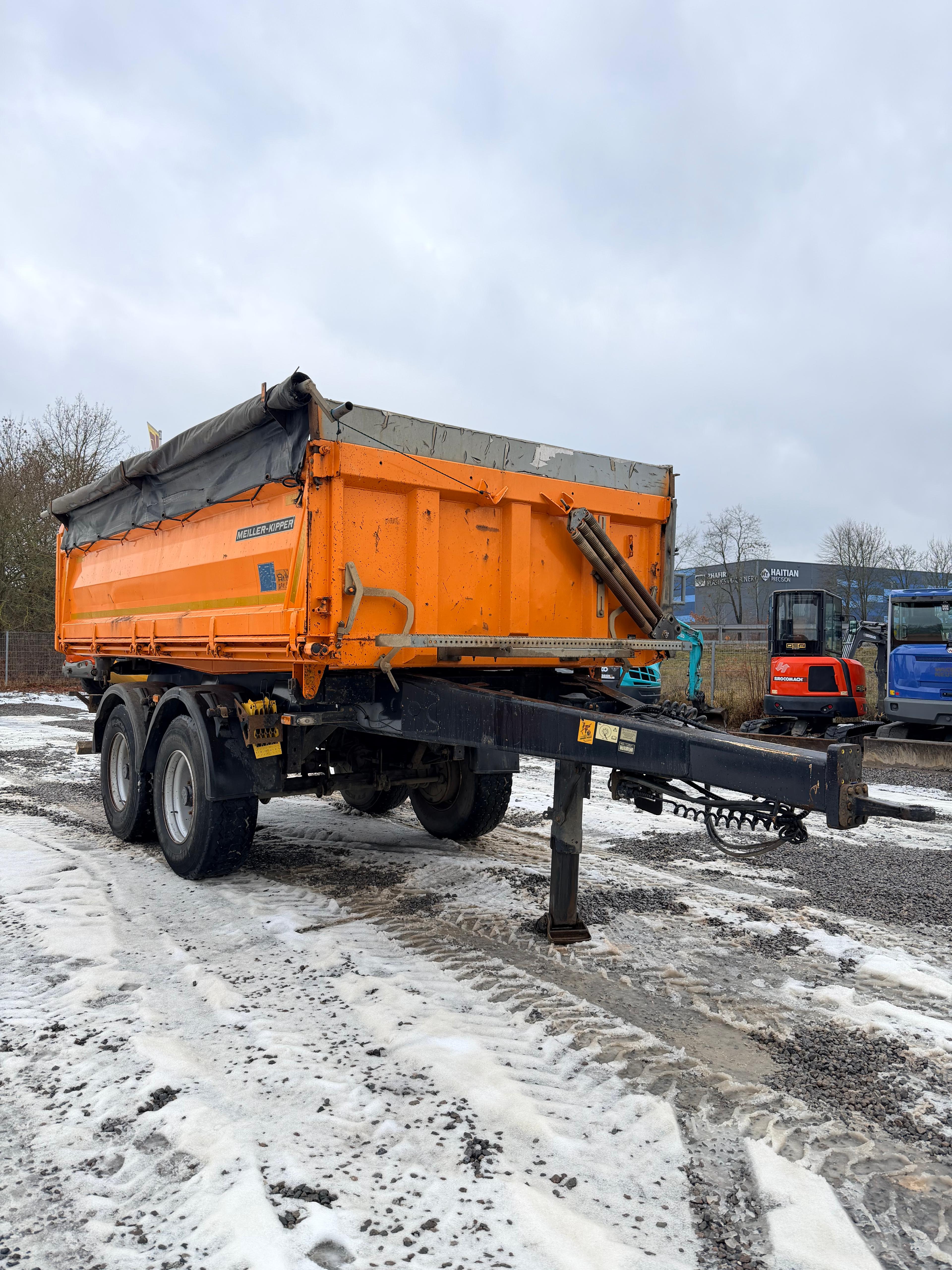 Gebraucht Meiller MZDA 18/22 M**Bordmatikfeder**Luftfederung**