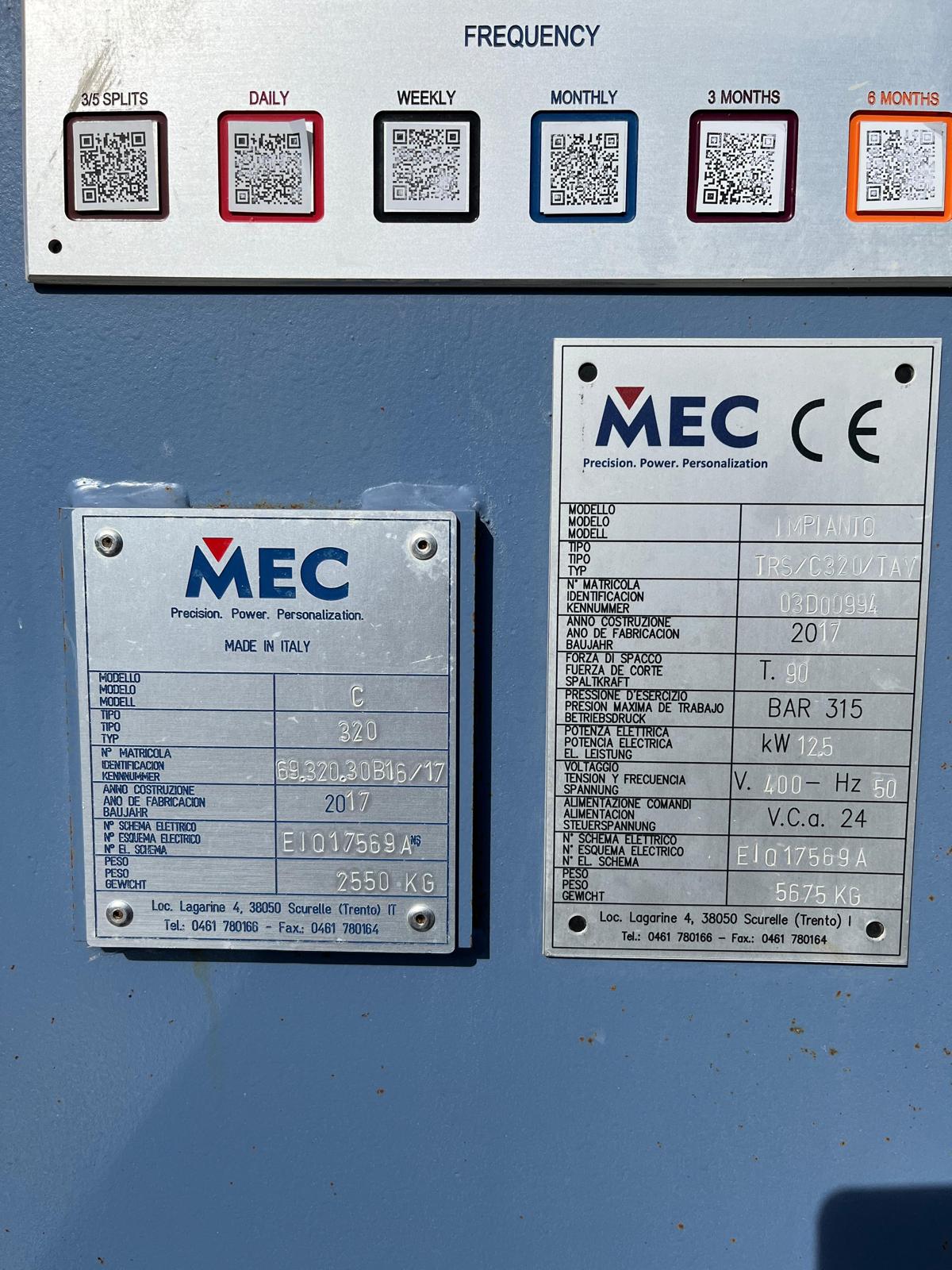 Gebraucht Steinbrecher MEC C 320