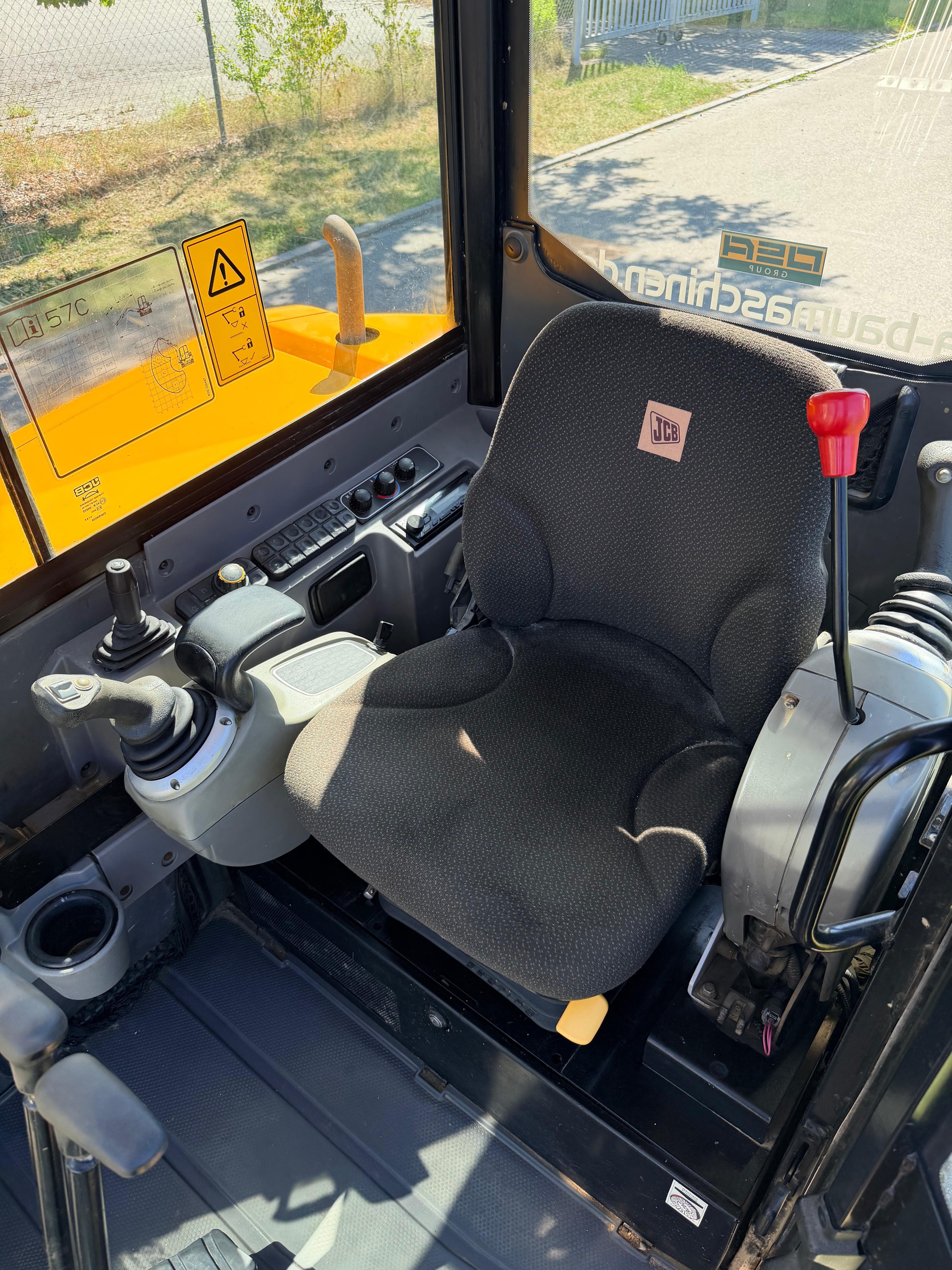 Gebraucht JCB 57C-1 inkl. Humusschaufel, 2x TL**NEUE KETTEN**