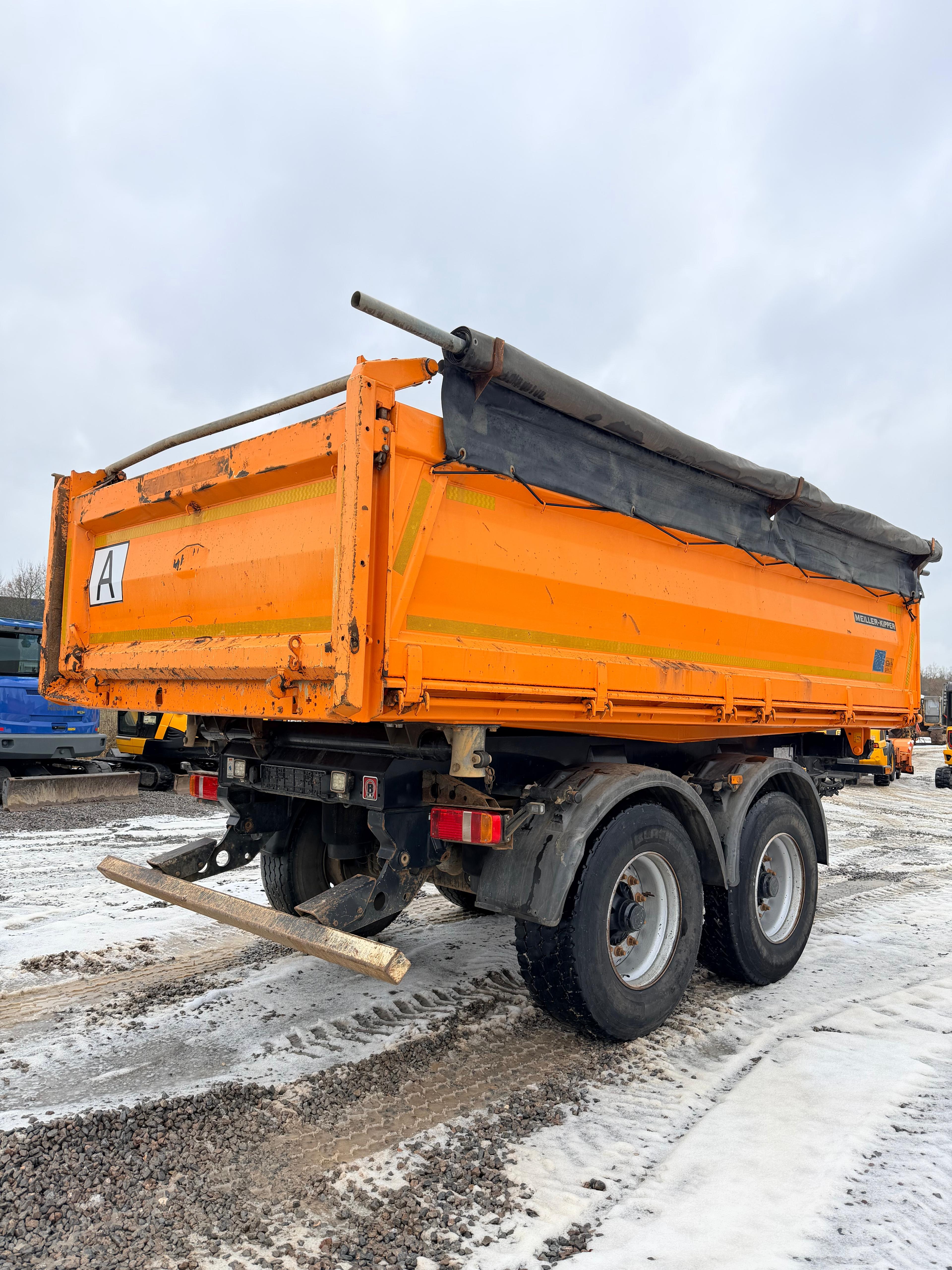 Gebraucht Meiller MZDA 18/22 M**Bordmatikfeder**Luftfederung**