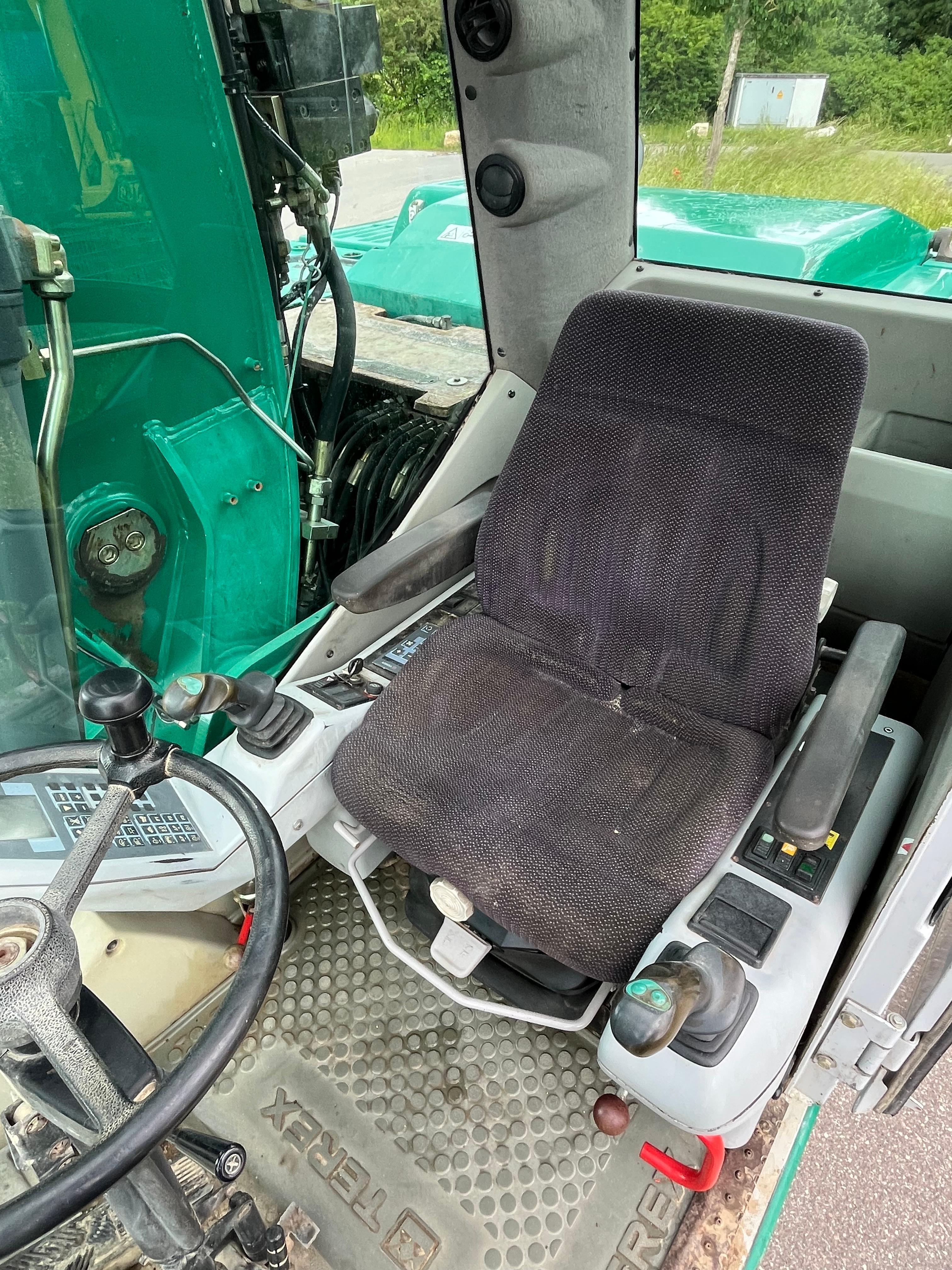 Gebraucht Terex TW 160 mit Oilquick OQ70, Tieflöffel