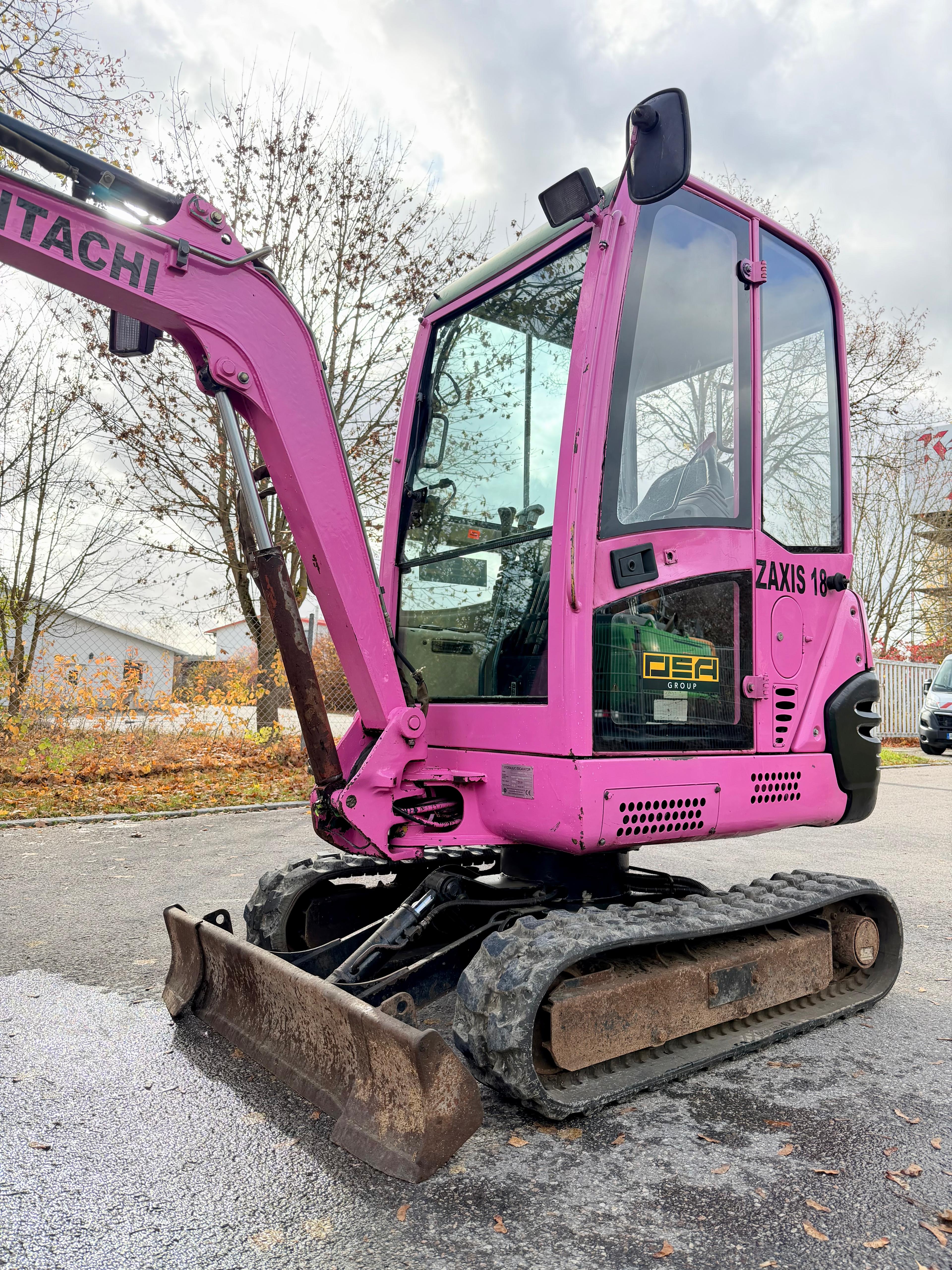 Gebraucht HITACHI Zaxis 18 inkl. Humusschaufel