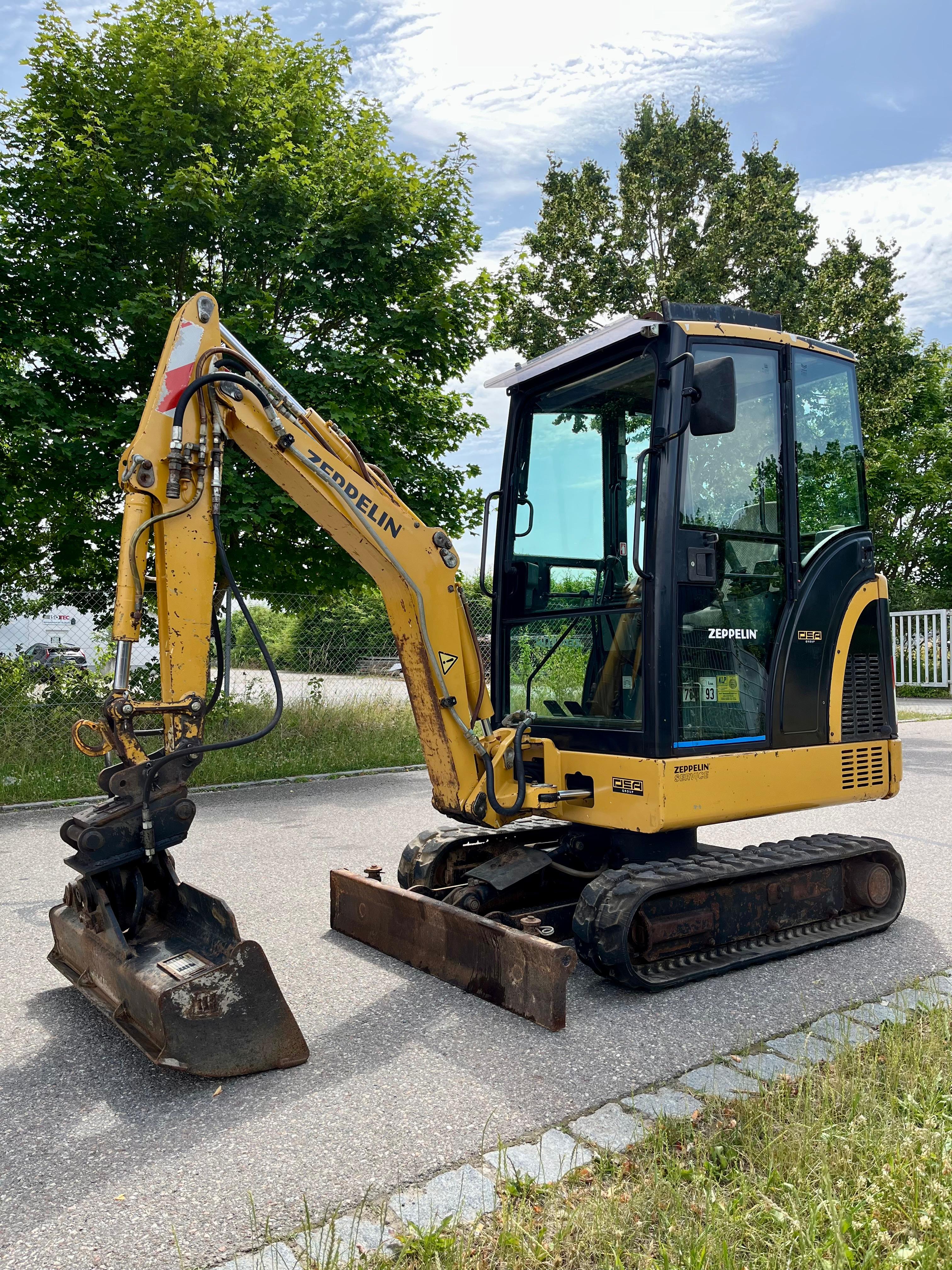 Gebraucht Zeppelin ZR 15 mit Humusschaufel