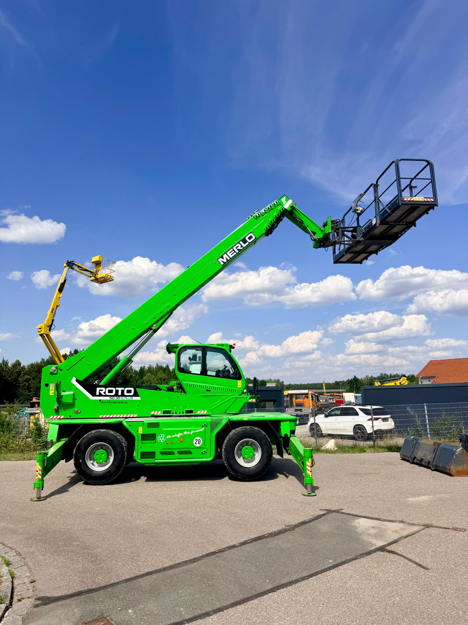 Gebraucht Merlo P50.30 S Plus**1.784 h**30 m**Seilwinde, Korb