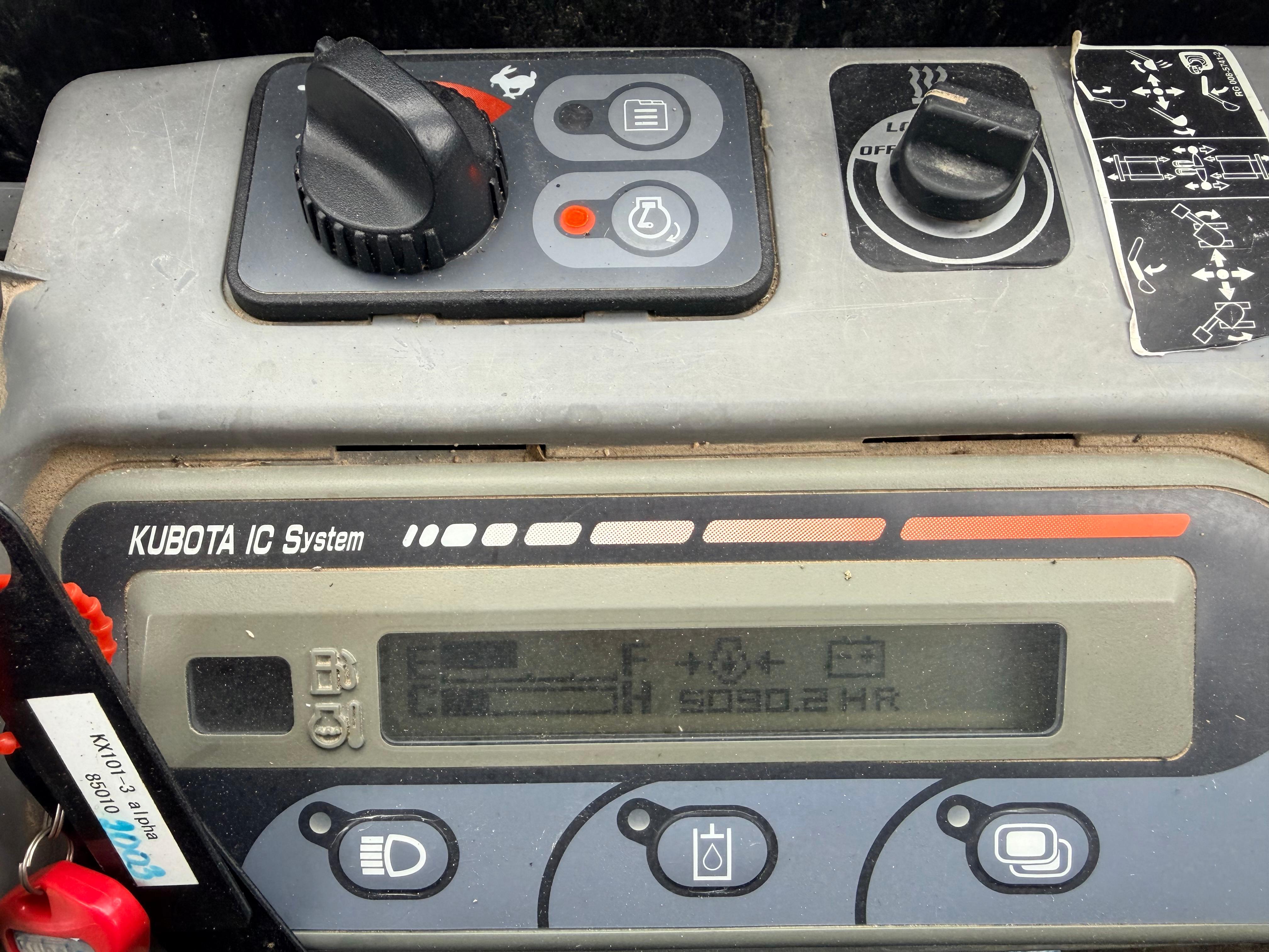 Gebraucht Kubota KX101-3a**SW, Tieflöffel**