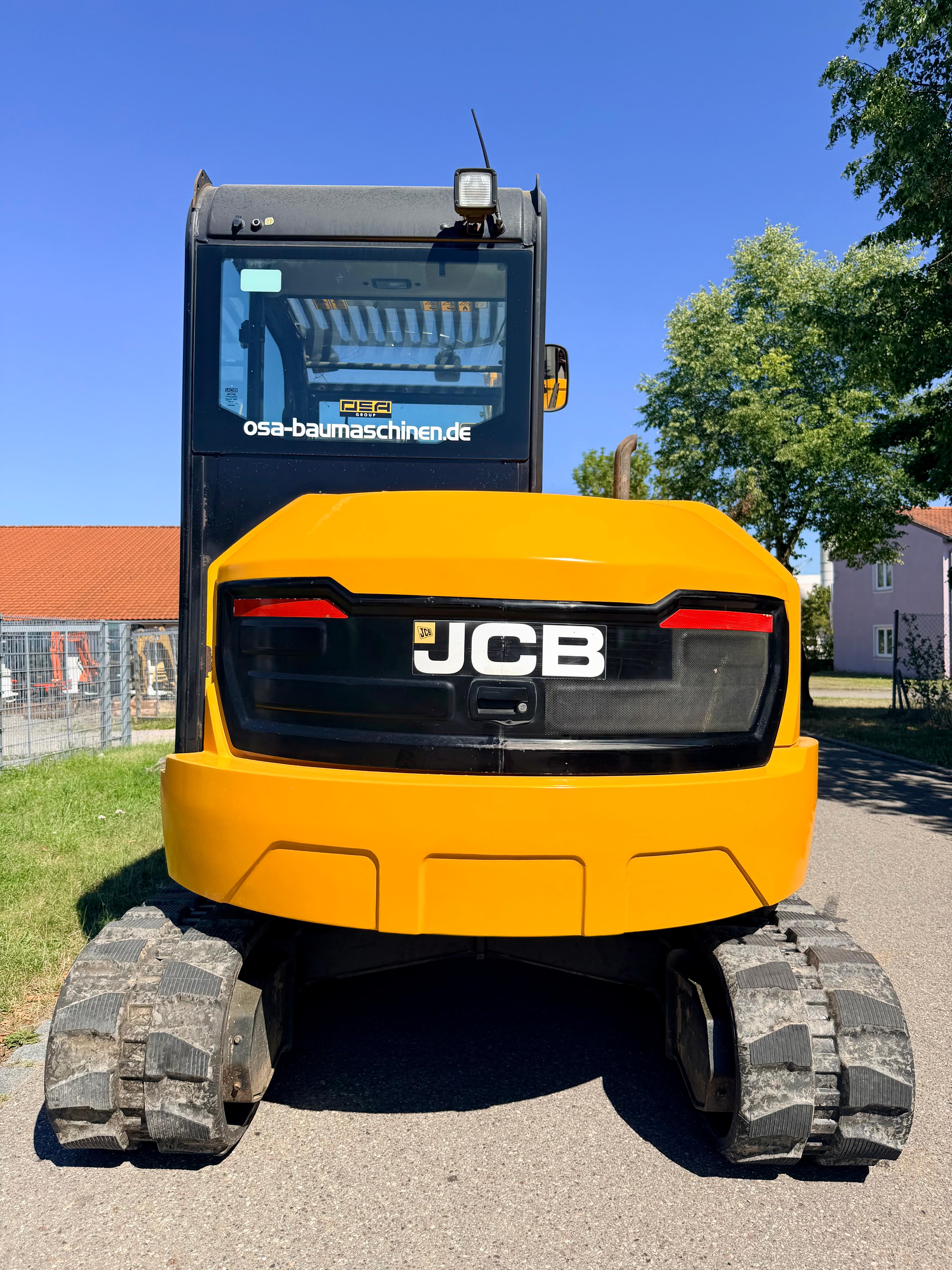 Gebraucht JCB 57C-1 inkl. Humusschaufel, 2x TL**NEUE KETTEN**