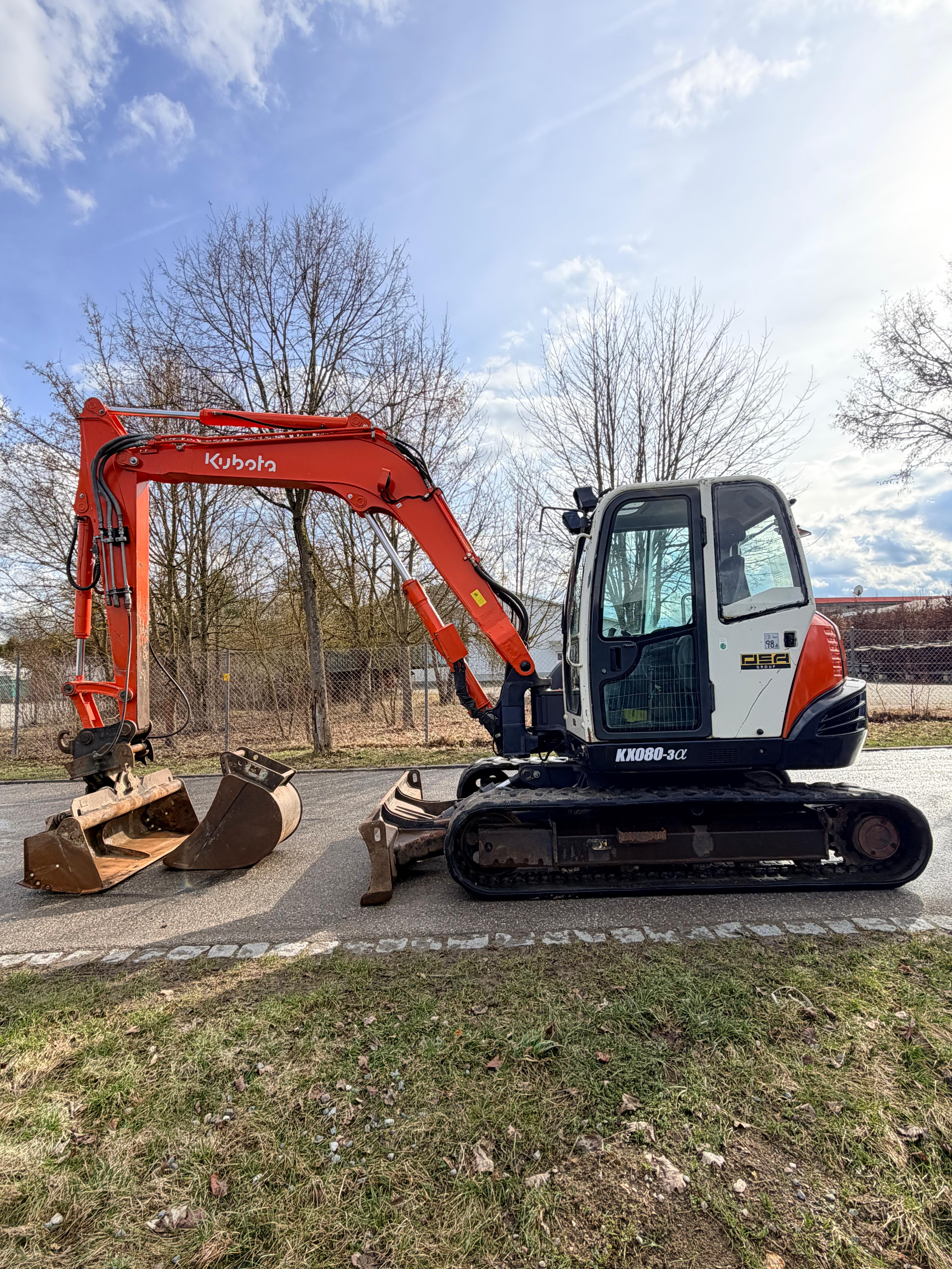 Gebraucht Kubota KX080-3 inkl. SW, GRL, TL