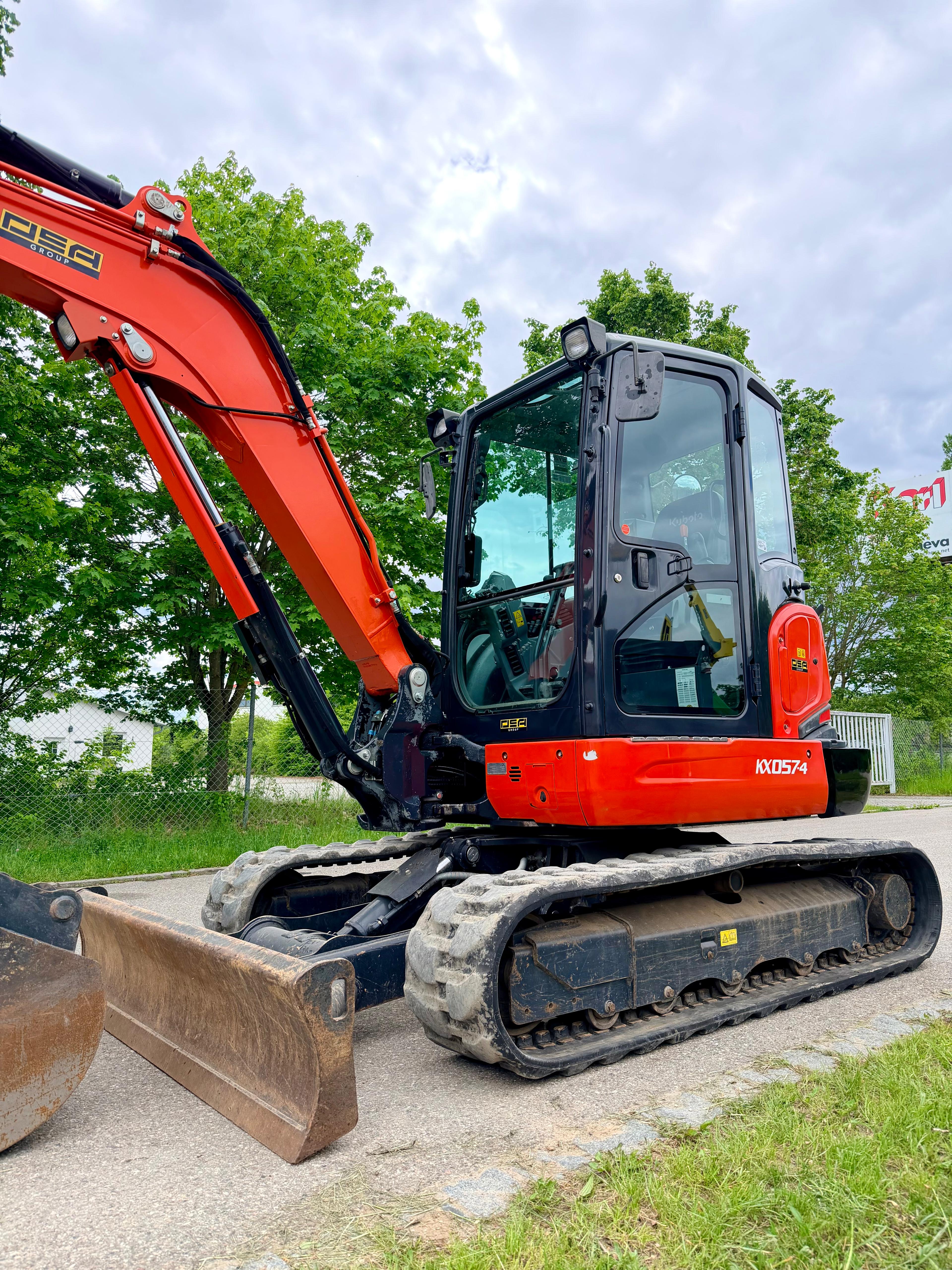 Gebraucht Kubota KX057-4*Powertilt, GRL, 2x Tieflöffel*2.240 h*