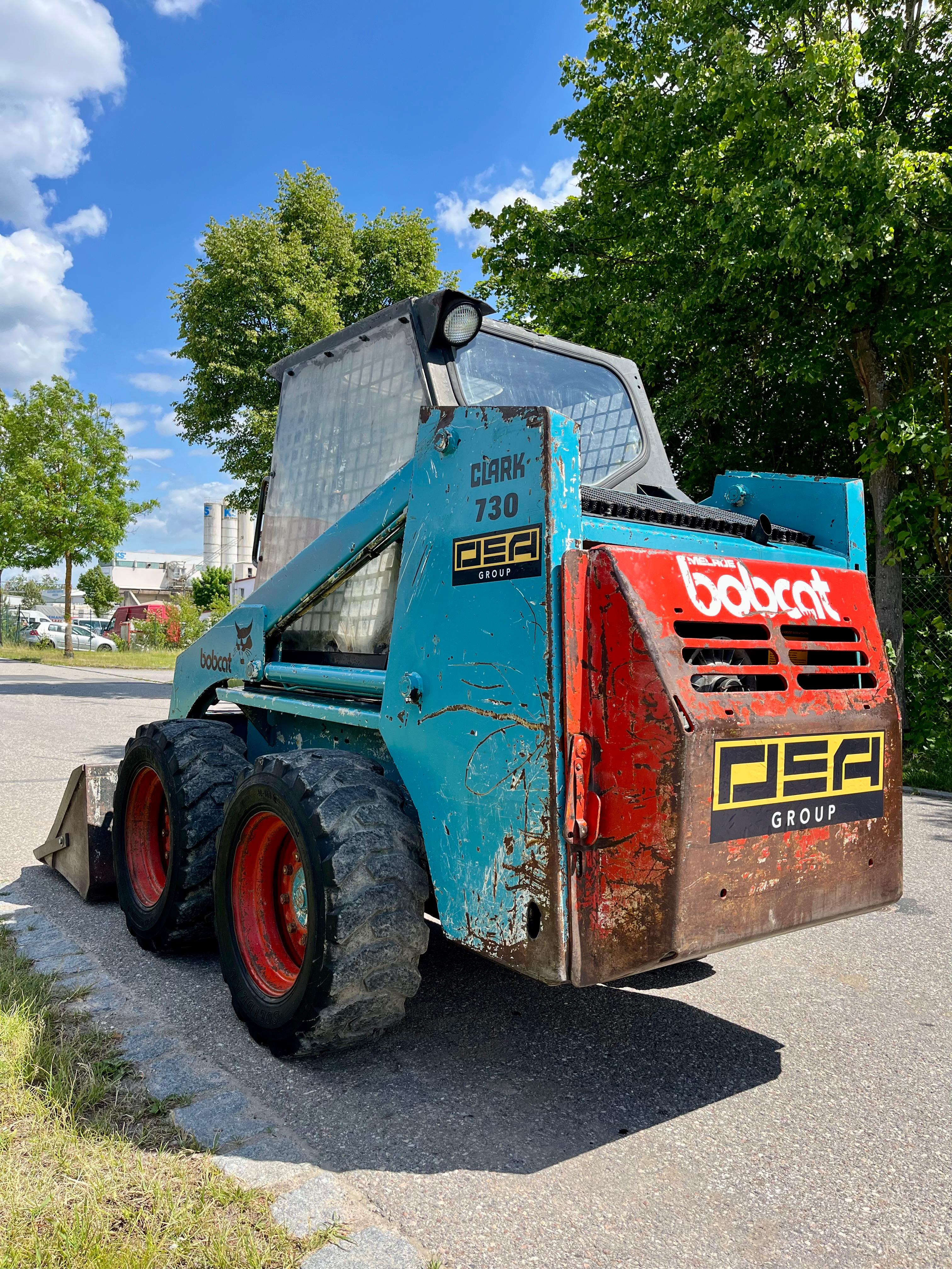 Gebraucht Bobcat Clark 731 inkl. Schnellwechsler, Schaufel