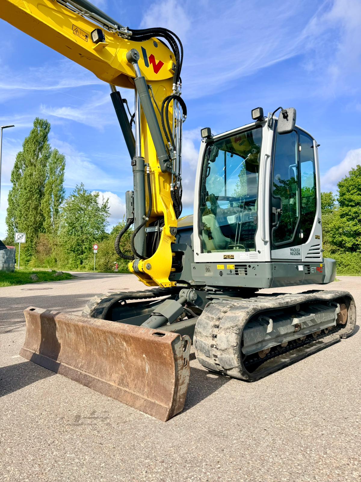 Gebraucht Wacker Neuson ET 90*Powertilt*Vollverrohrung*2.411 h*