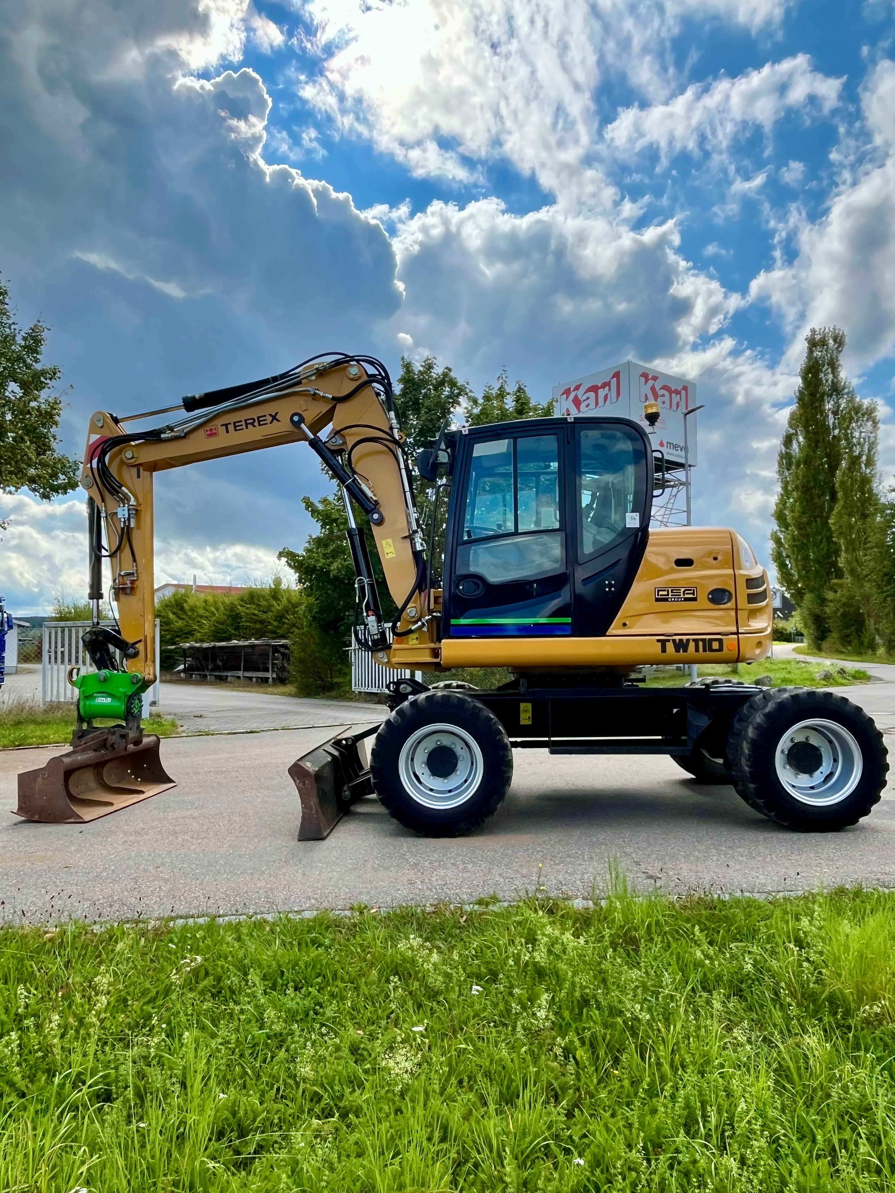 Gebraucht Terex TW 110*4.491 h*Powertilt