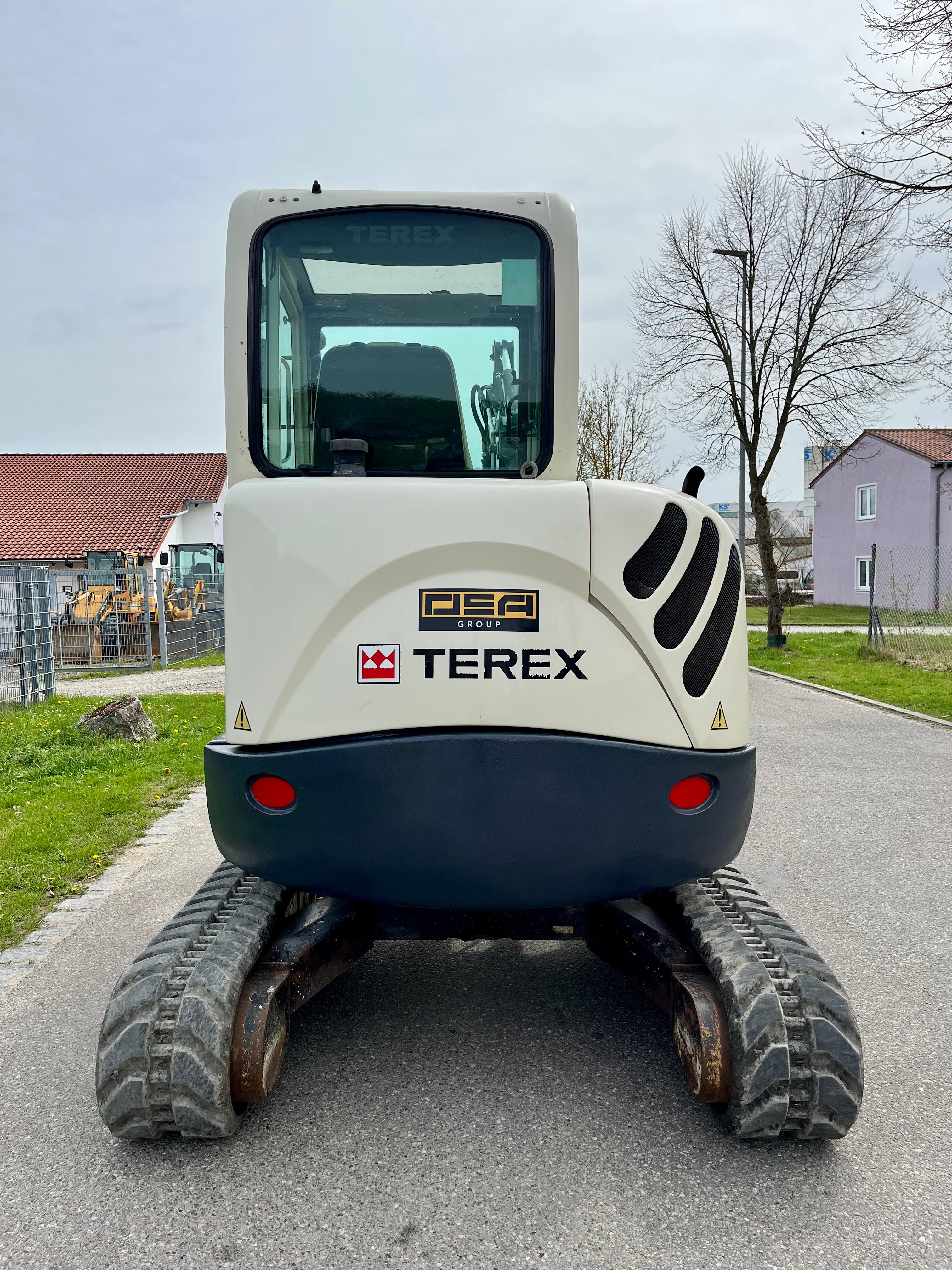 Gebraucht Terex TC 37 inkl. Humusschaufel, Tieflöffel