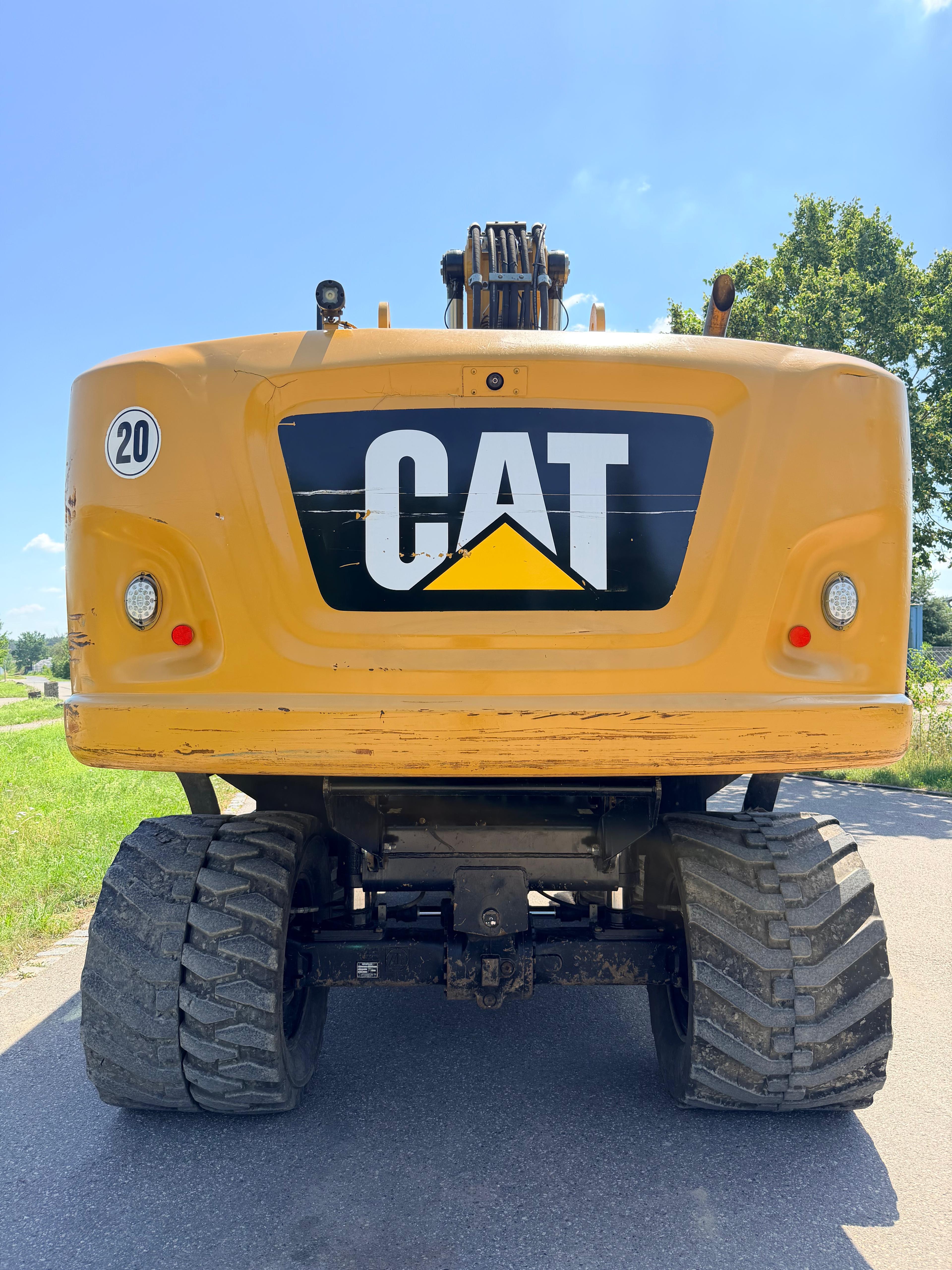 Gebraucht CAT M320F inkl. Grabenräumlöffel
