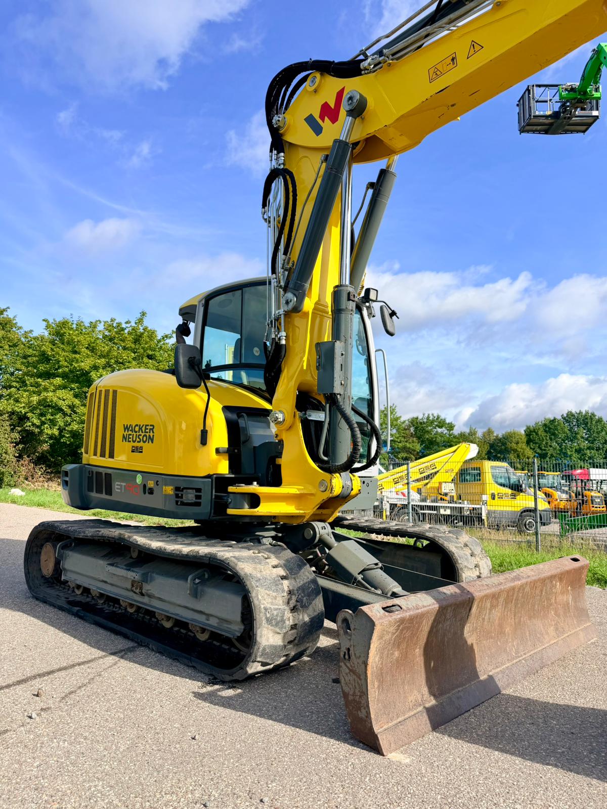 Gebraucht Wacker Neuson ET 90*Powertilt*Vollverrohrung*2.411 h*