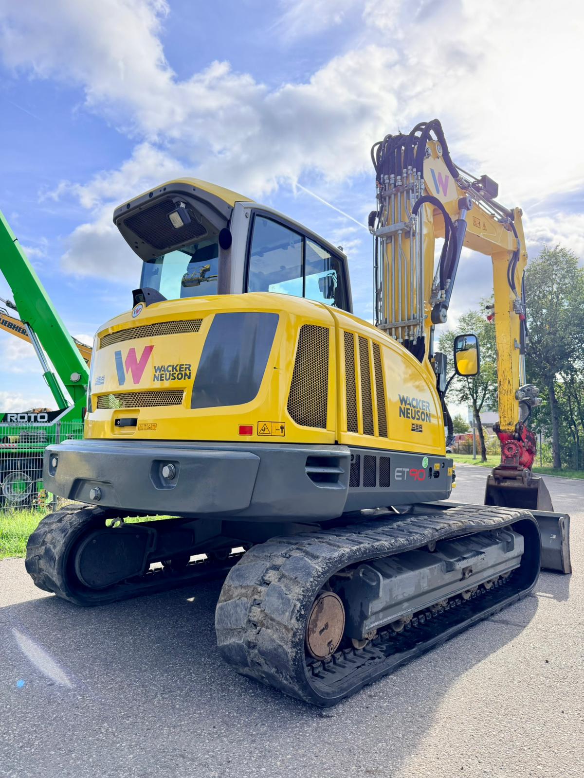 Gebraucht Wacker Neuson ET 90*Powertilt*Vollverrohrung*2.411 h*
