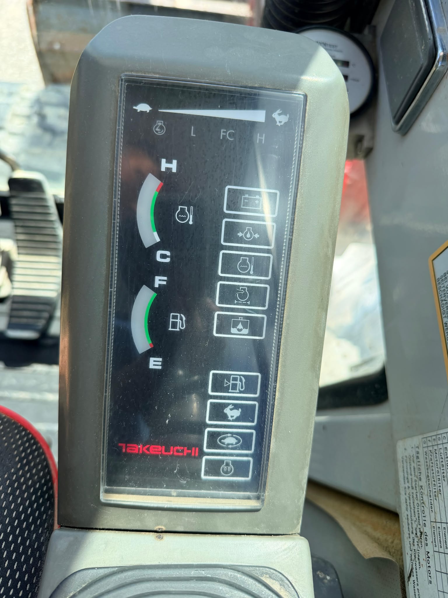 Gebraucht Takeuchi TB 175 inkl. Humusschaufel und 2x Tieflöffel