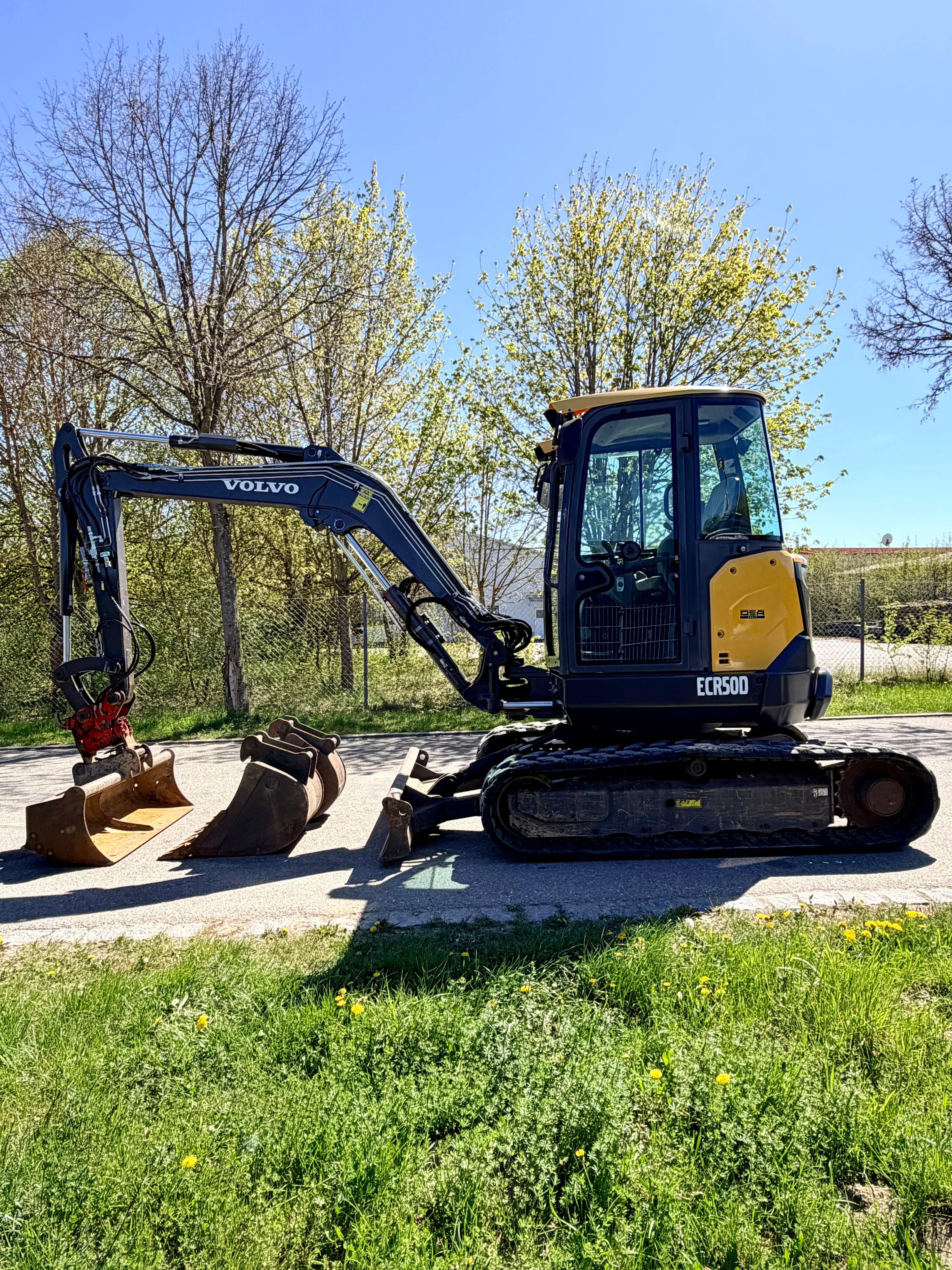 Gebraucht Volvo ECR50D*Powertilt, HS, 2x TL*