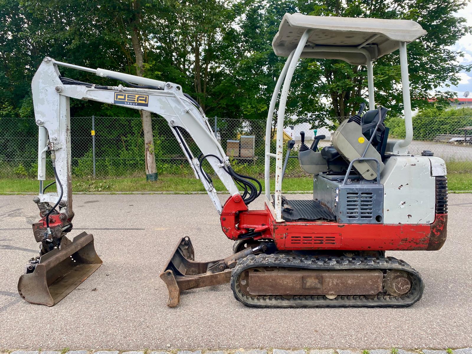 Gebraucht Takeuchi TB016**SW Martin**schwenkbare HS**