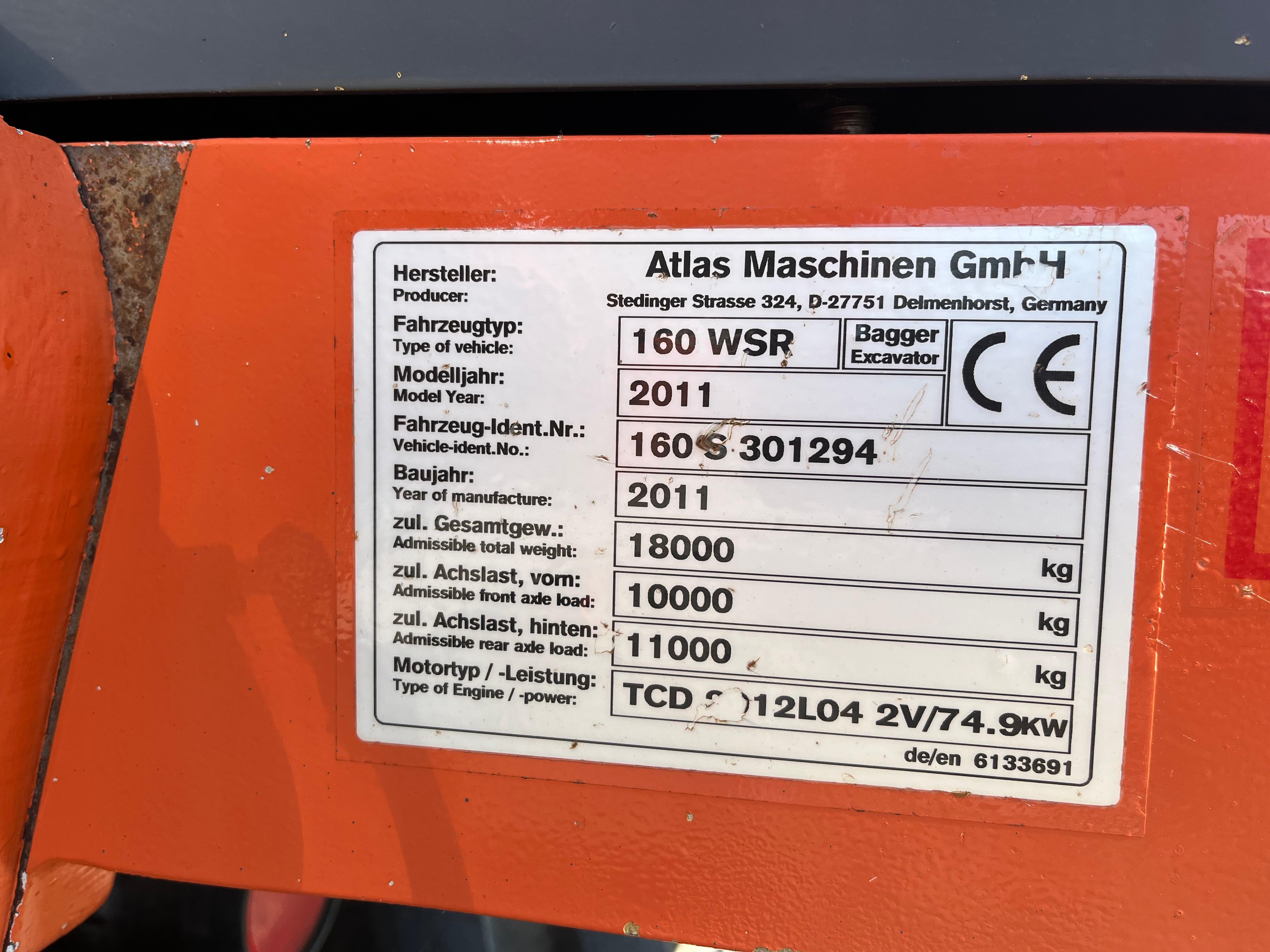 Gebraucht Atlas 160 WSR inkl. SW, GRL, TL