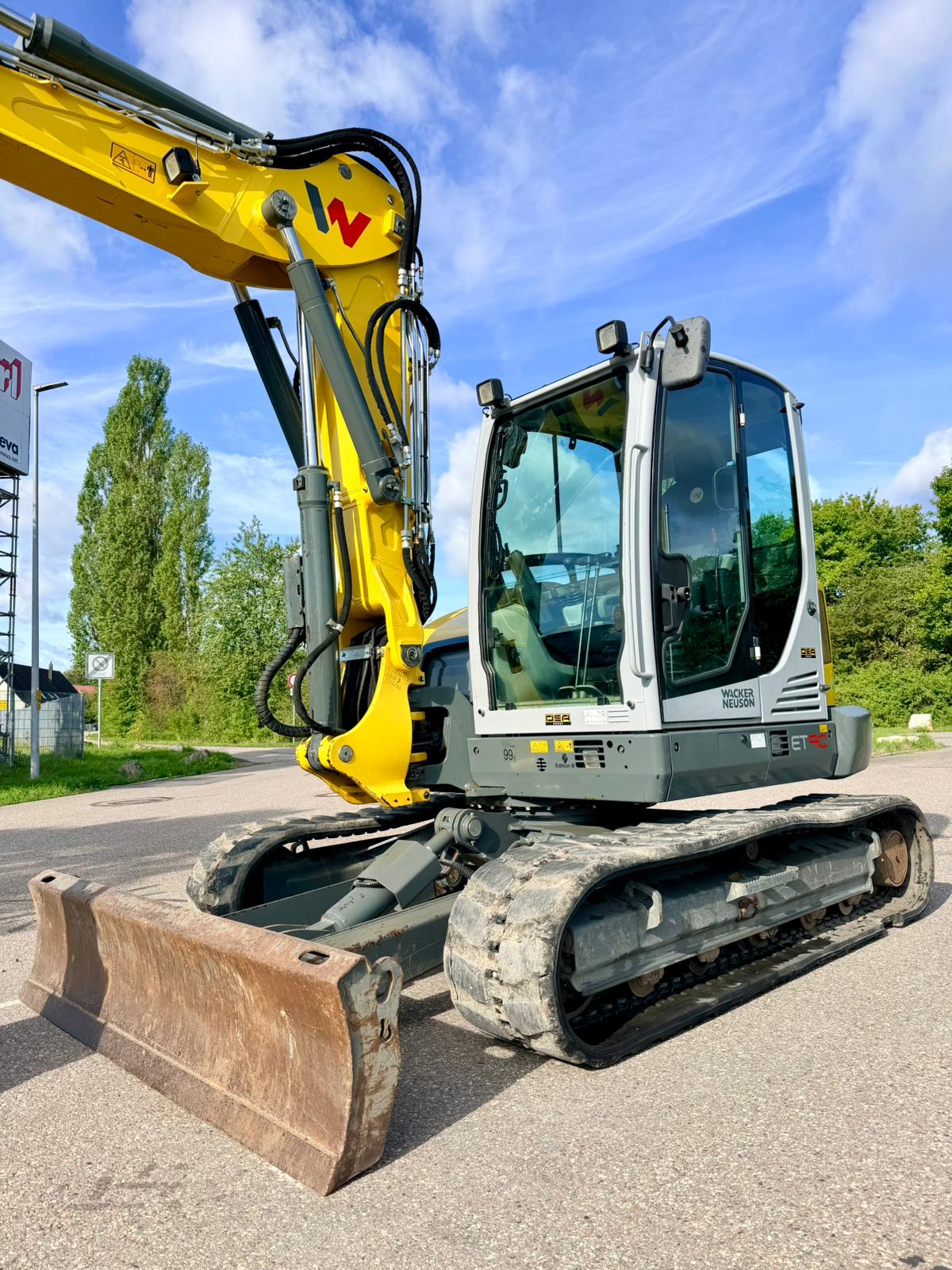 Gebraucht Wacker Neuson ET 90*Powertilt*Vollverrohrung*2.411 h*