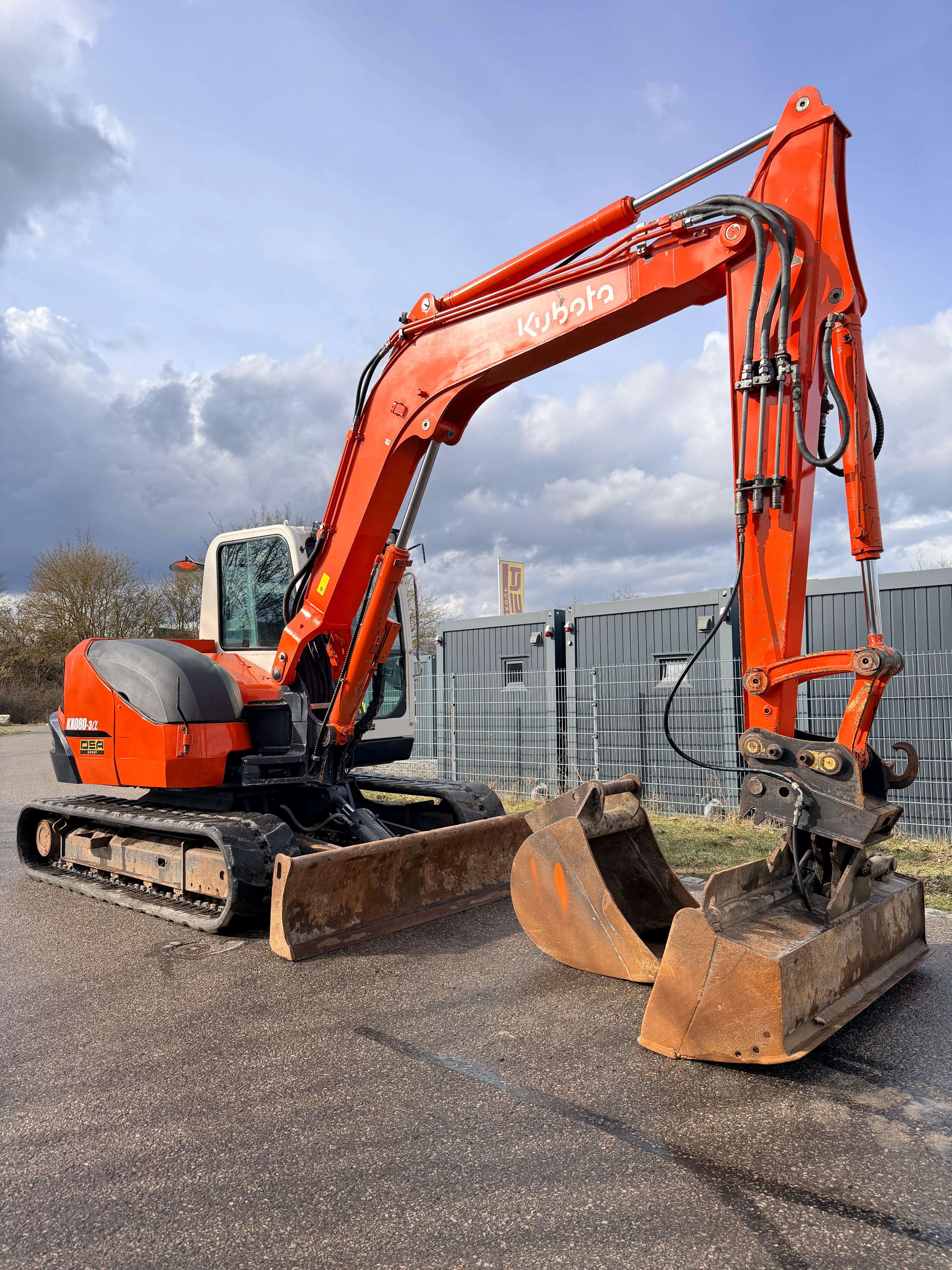 Gebraucht Kubota KX080-3 inkl. SW, GRL, TL