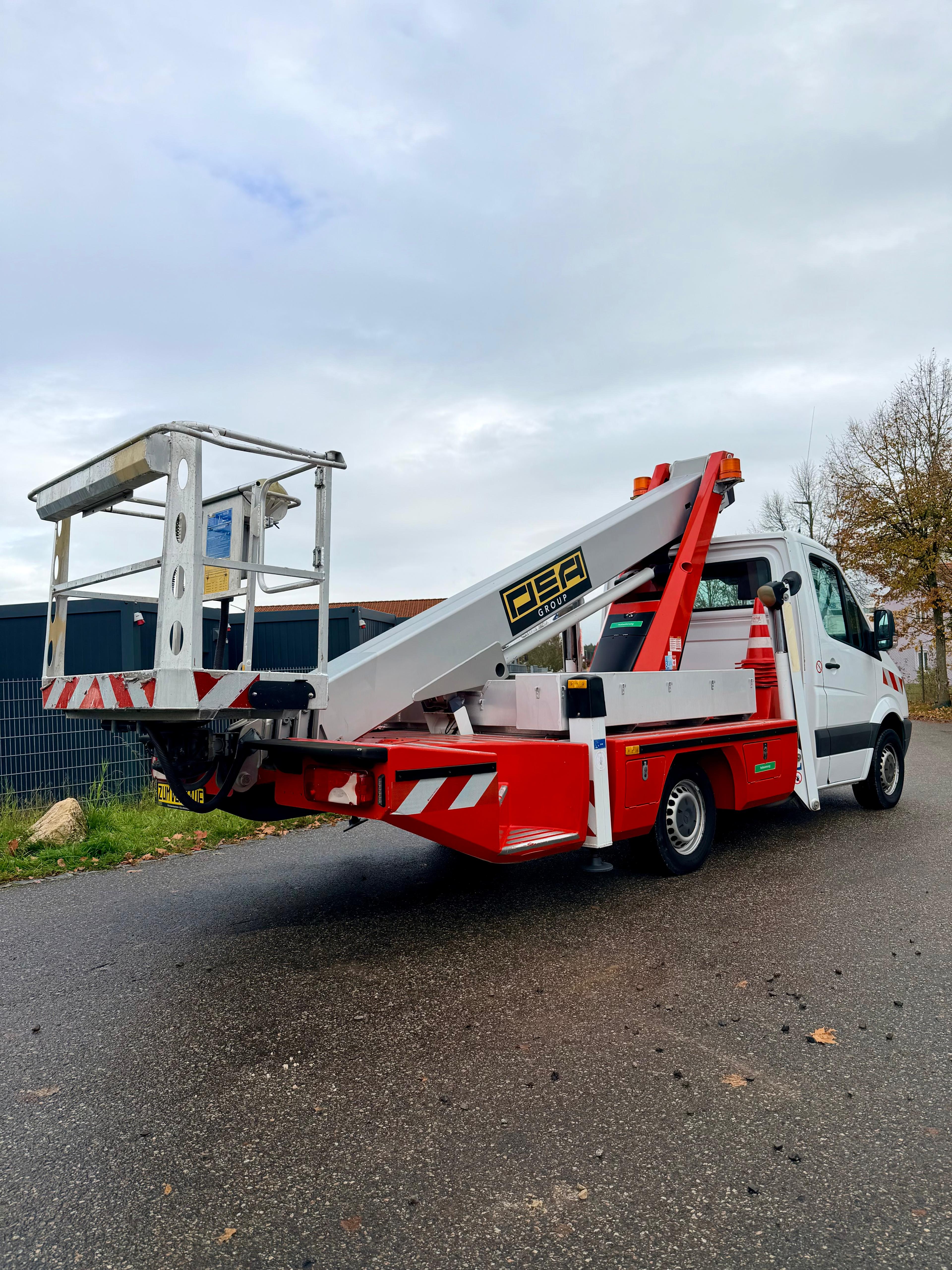 Gebraucht Hubarbeitsbühne Mercedes-Benz Palfinger TA 21 B - 21 m
