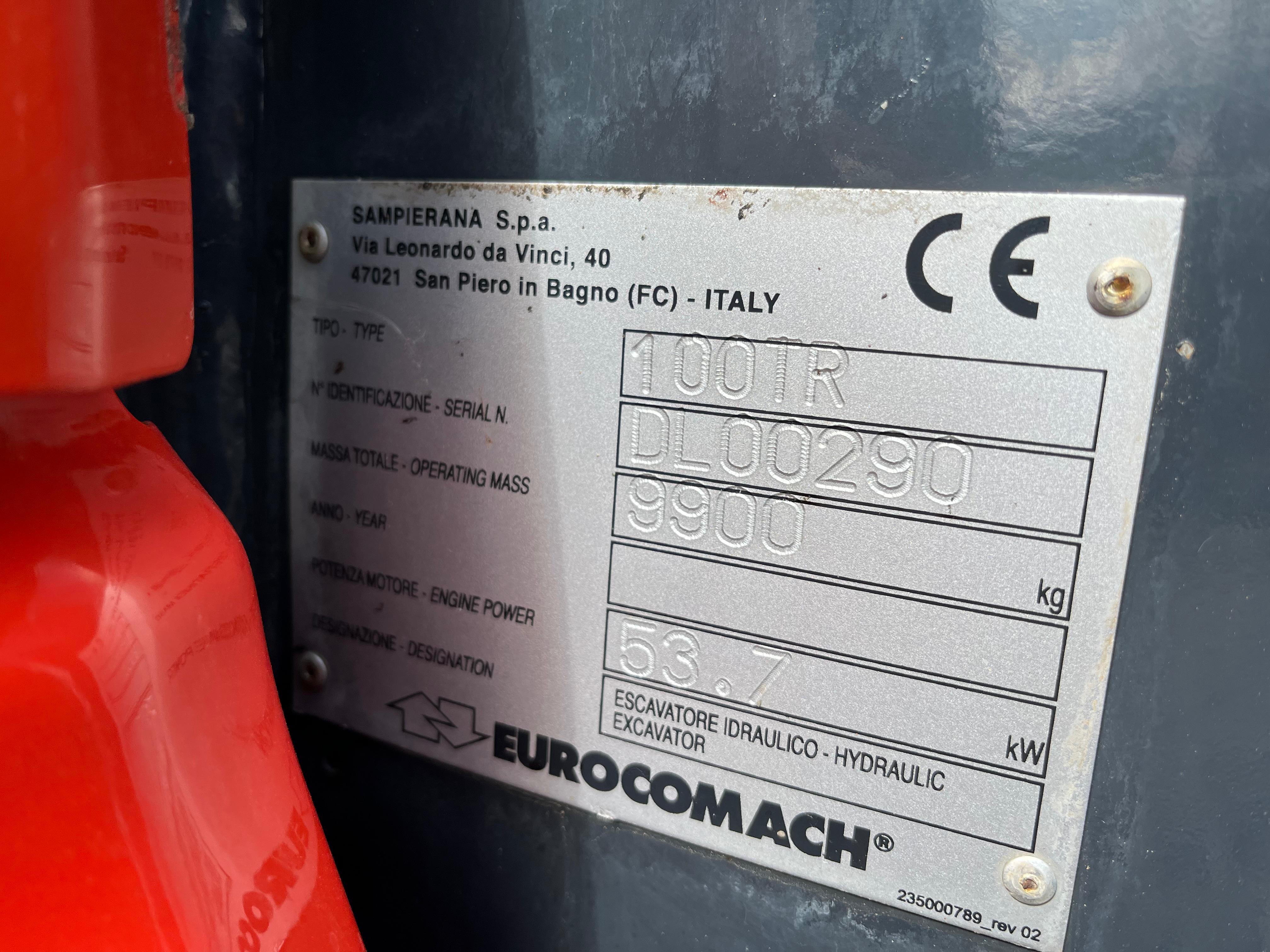 Gebraucht 2020 Eurocomach 100TR