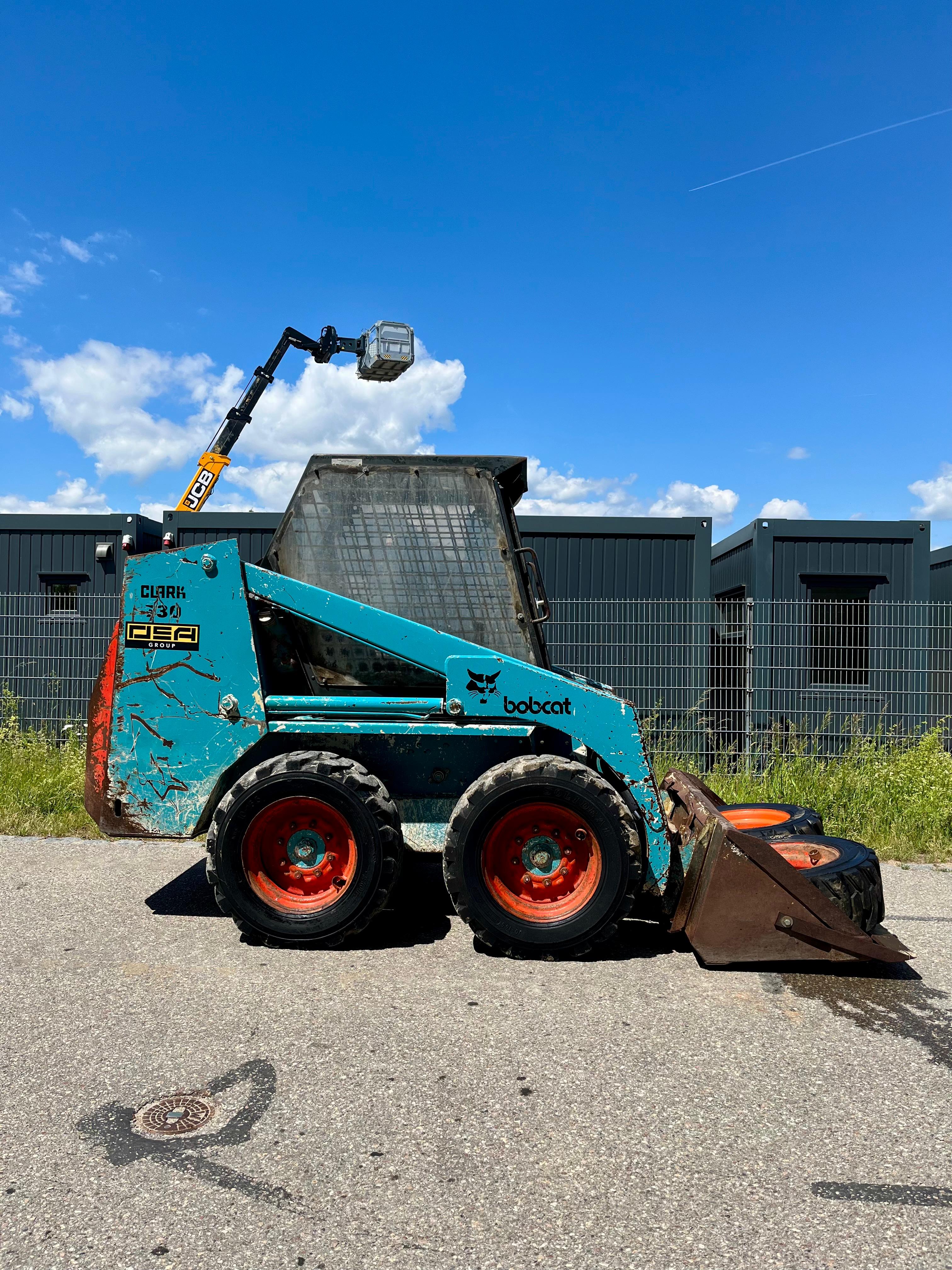 Gebraucht Bobcat Clark 731 inkl. Schnellwechsler, Schaufel