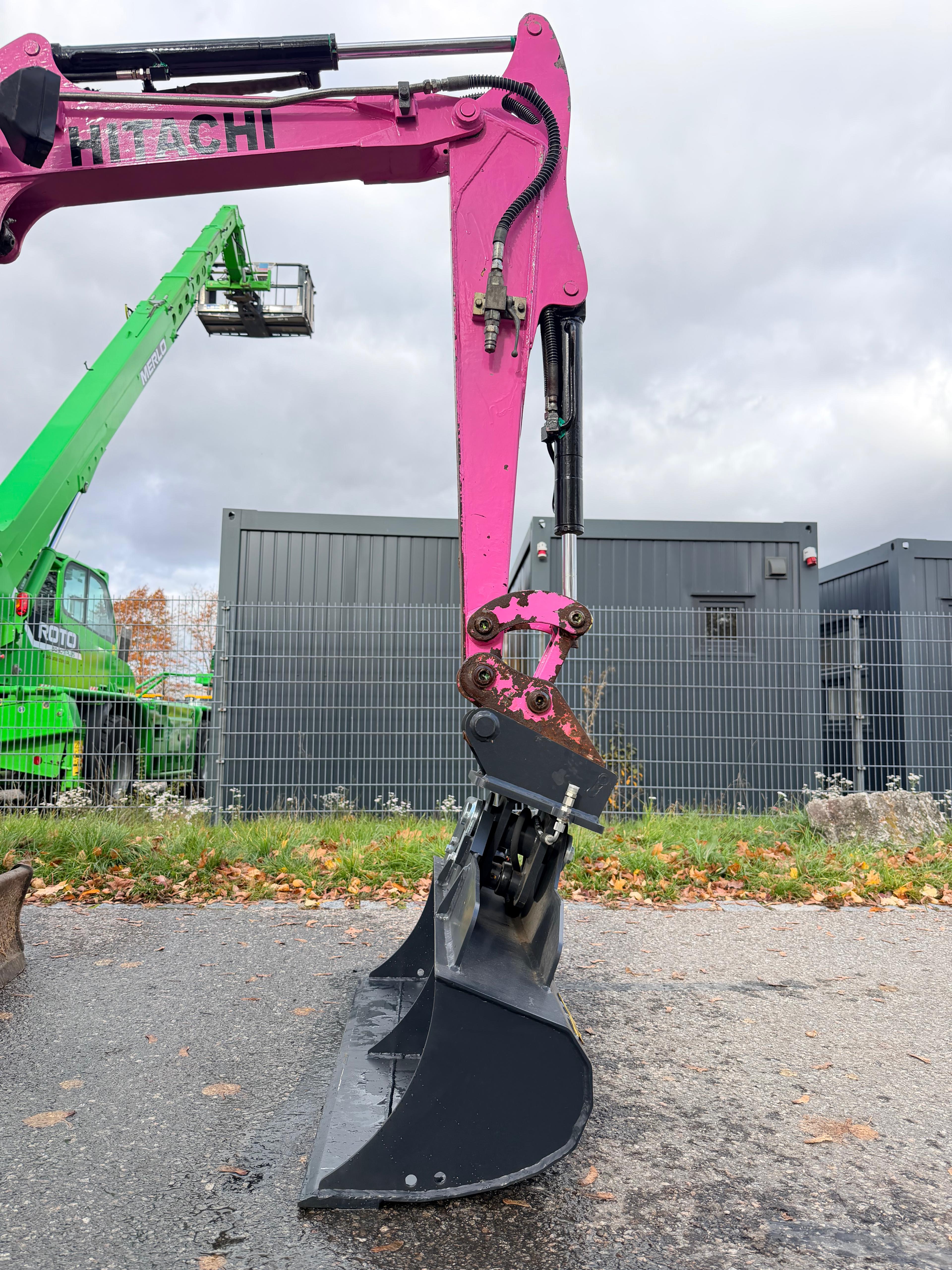 Gebraucht HITACHI Zaxis 18 inkl. Humusschaufel