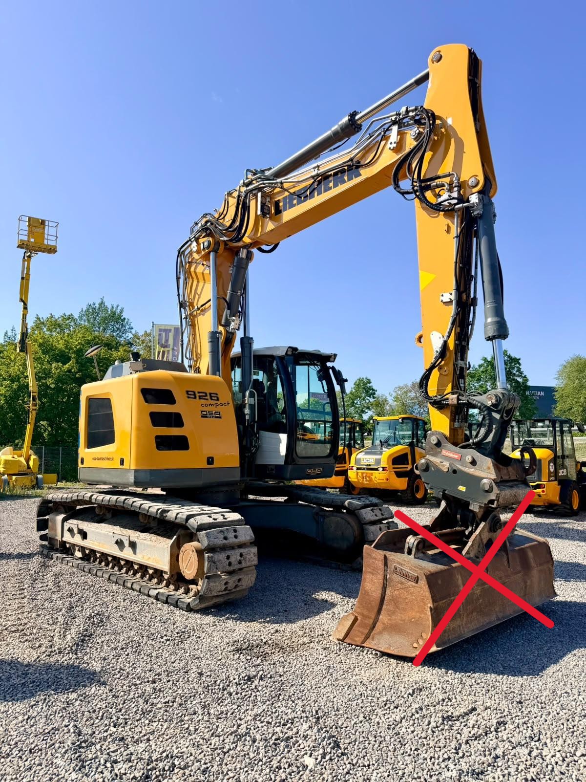 Gebraucht LIEBHERR R926*ZSA*SW OilQiuck70/55*8.226 h*