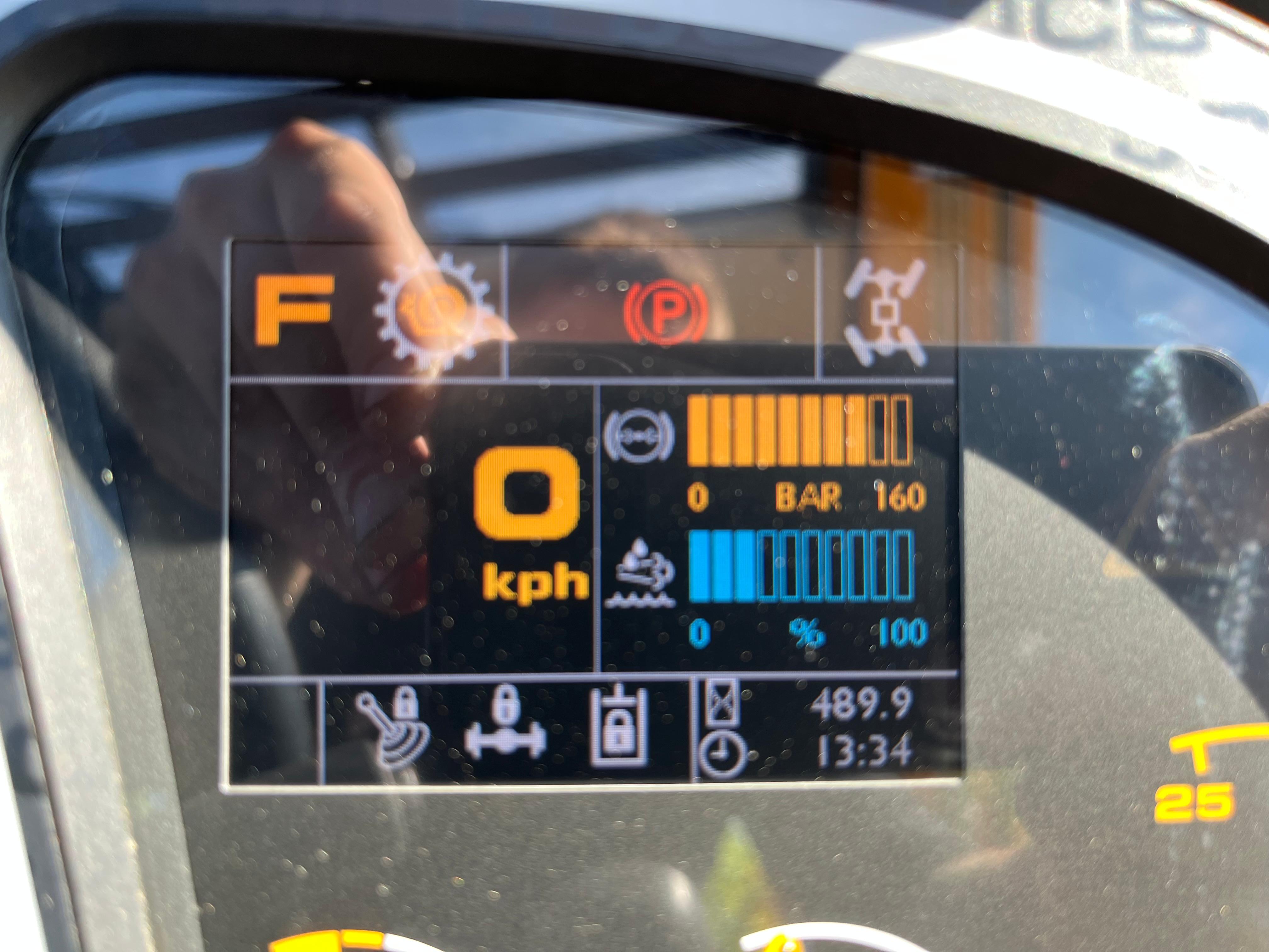 Gebraucht Teleskoplader JCB RTH555P 210 R Roto *Vorführer* mit Korb, Gabel