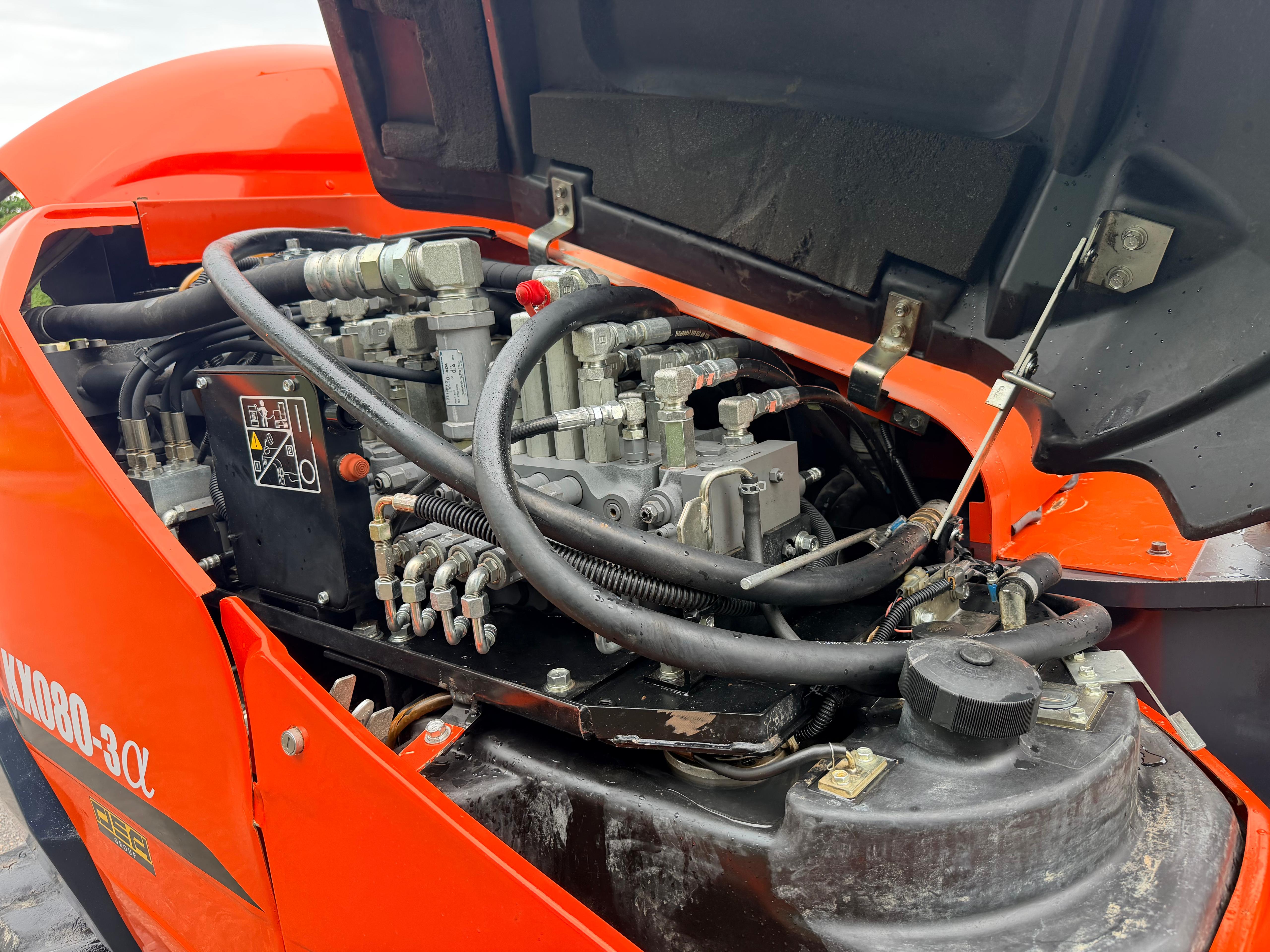 Gebraucht Kubota KX080-3a inkl. GRL**3.327 h**